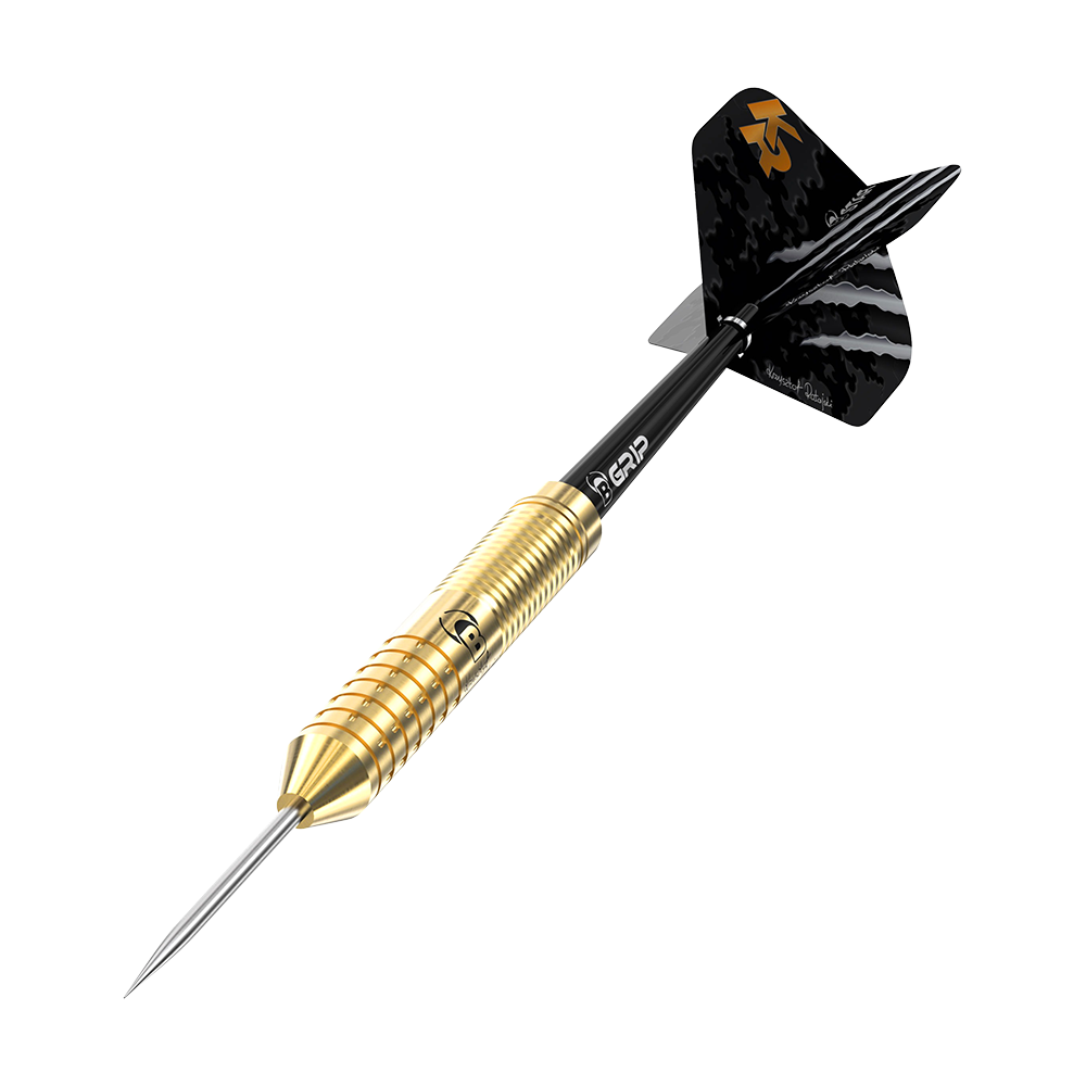 Bulls Krzysztof Ratajski Brass Gold Steeldarts - 22g