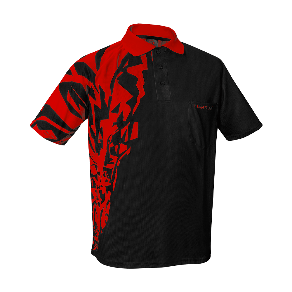 Harrows Rapide Dartshirt - Rot