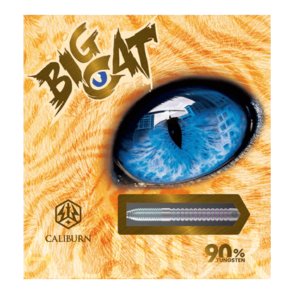 Caliburn Big Cats Ozelot Steeldarts Caliburn Big Cats Ozelot Steeldarts mit einem Gewicht von 23g. Das Bild zeigt die Steeldarts aus einer anderen Perspektive.