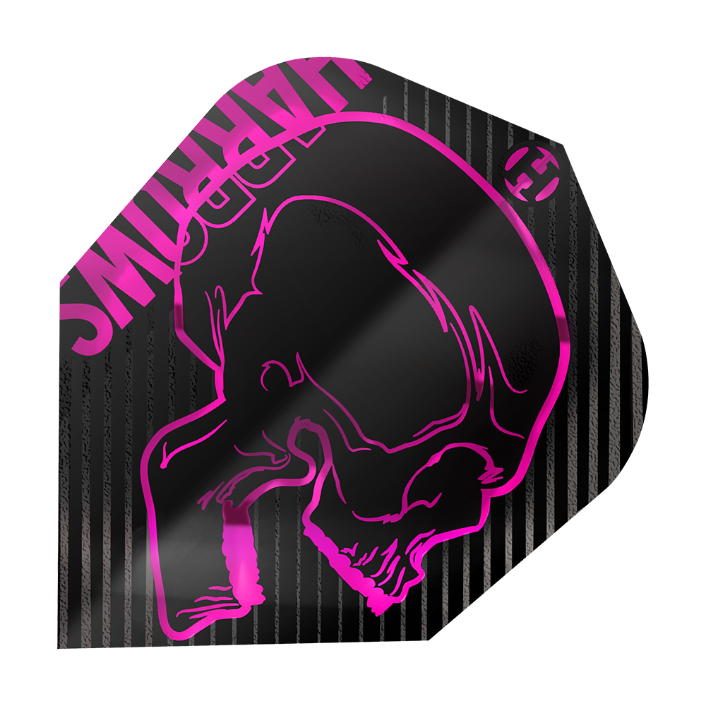 Harrows Rage Pink No6 Flights Harrows Rage Pink No6 Flights