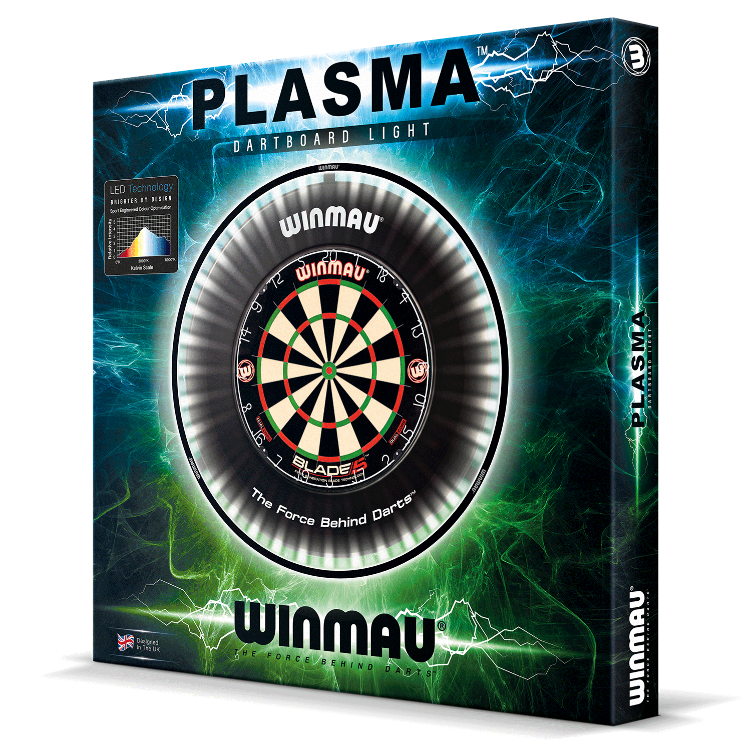 Winmau Plasma Dartboard-Beleuchtung