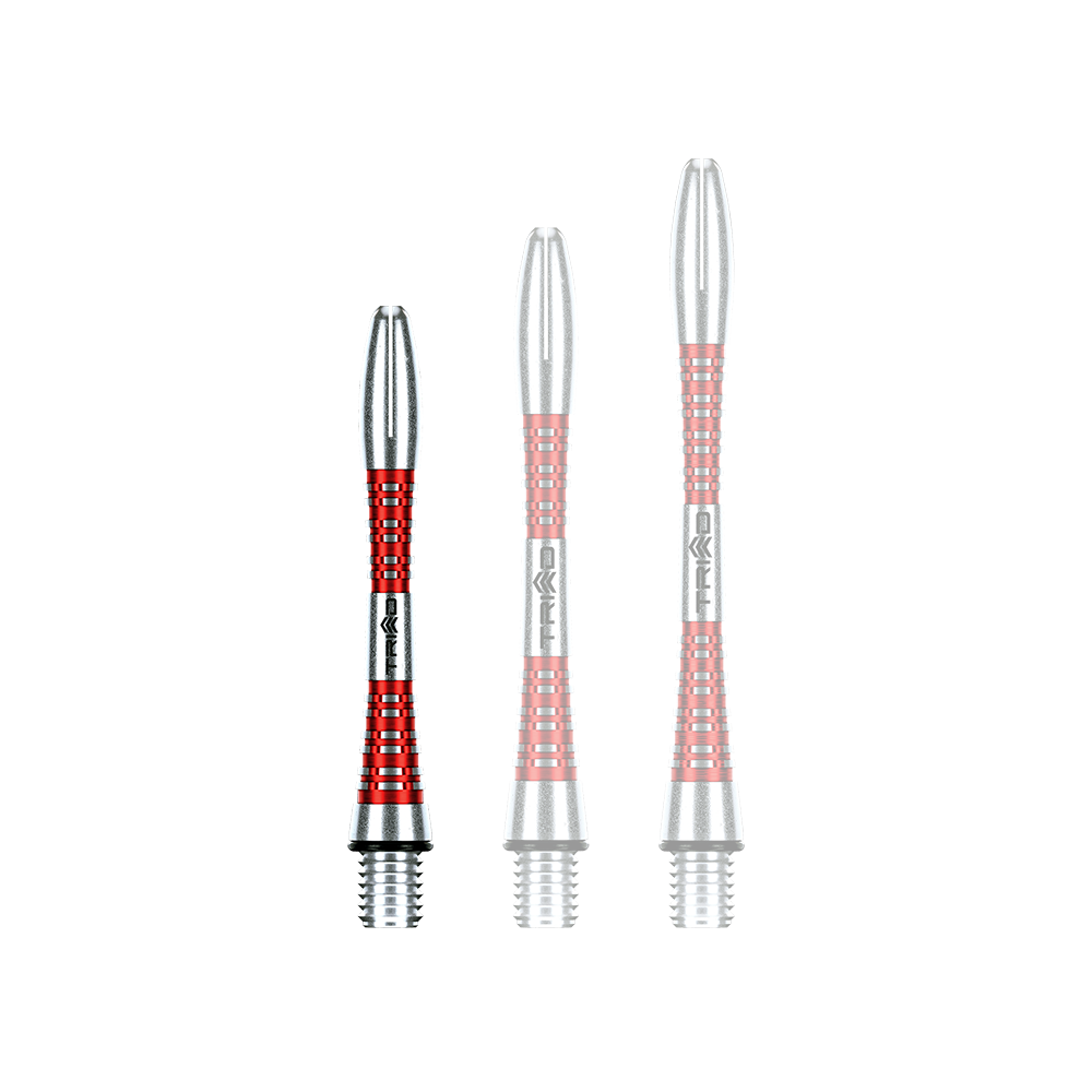 Winmau Triad Aluminium Shafts - Rot