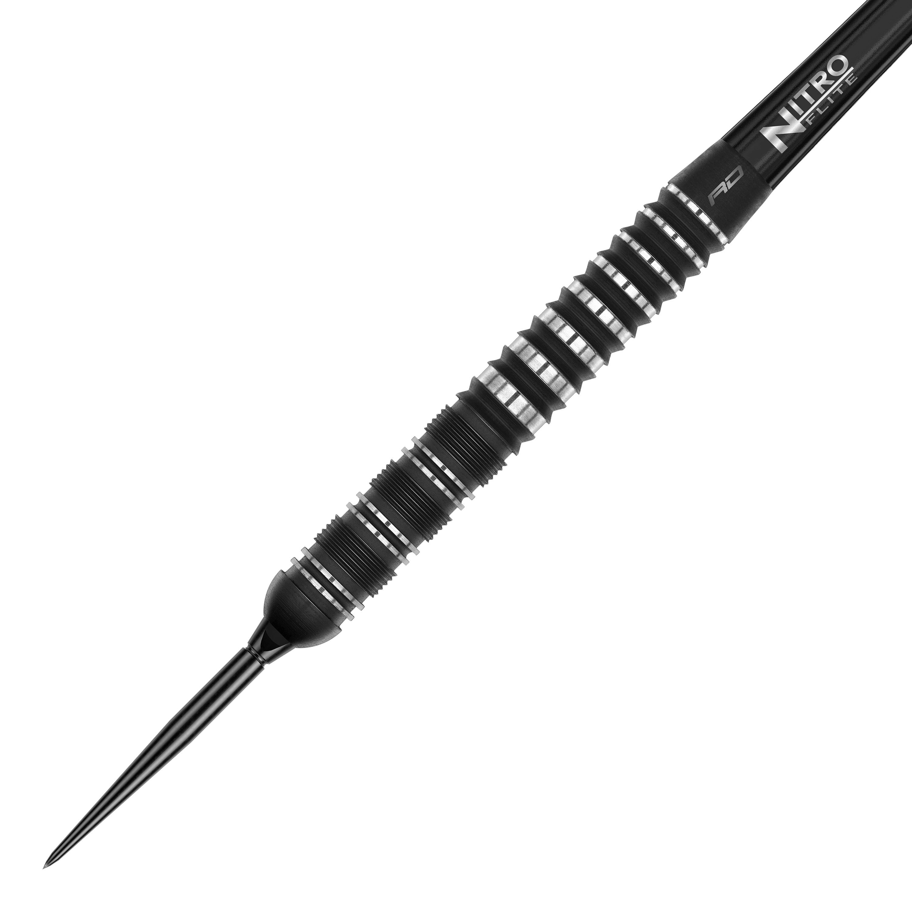 Red Dragon Sable Parallel Switch Point Steeldarts Abgebildet sind die Red Dragon Sable Parallel Switch Point Steeldarts. Die Darts werden seitlich gezeigt und sind aus Metall gefertigt.