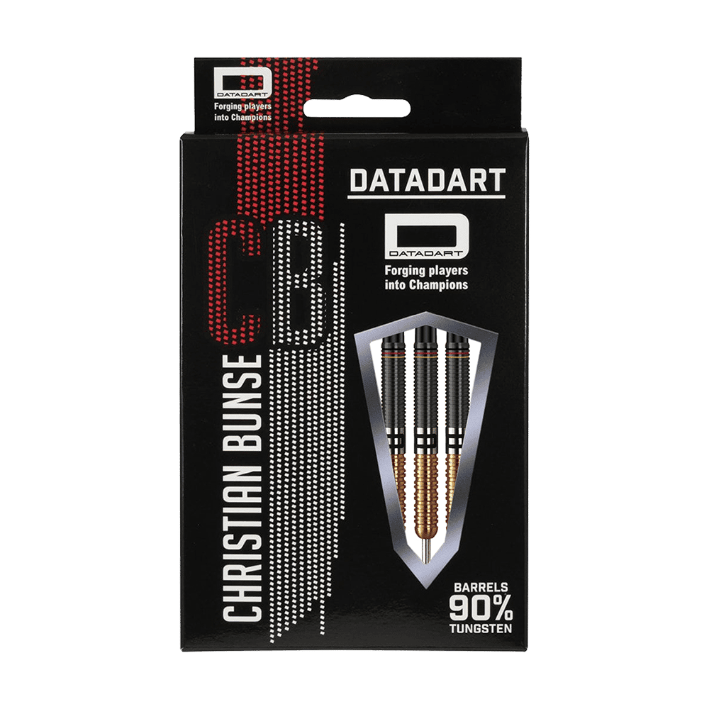 Datadart Christian Bunse Gold Black Steeldarts