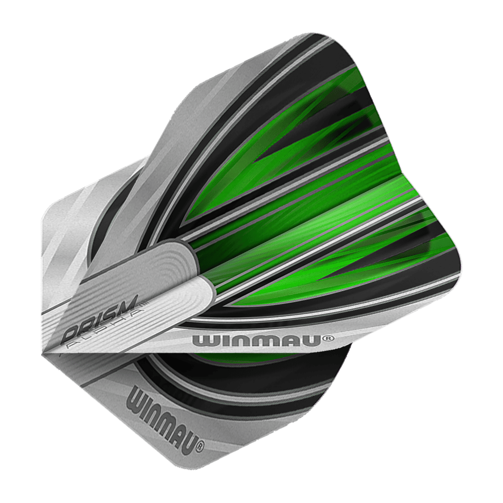 Winmau Prism Alpha Green 2 Standard Flights