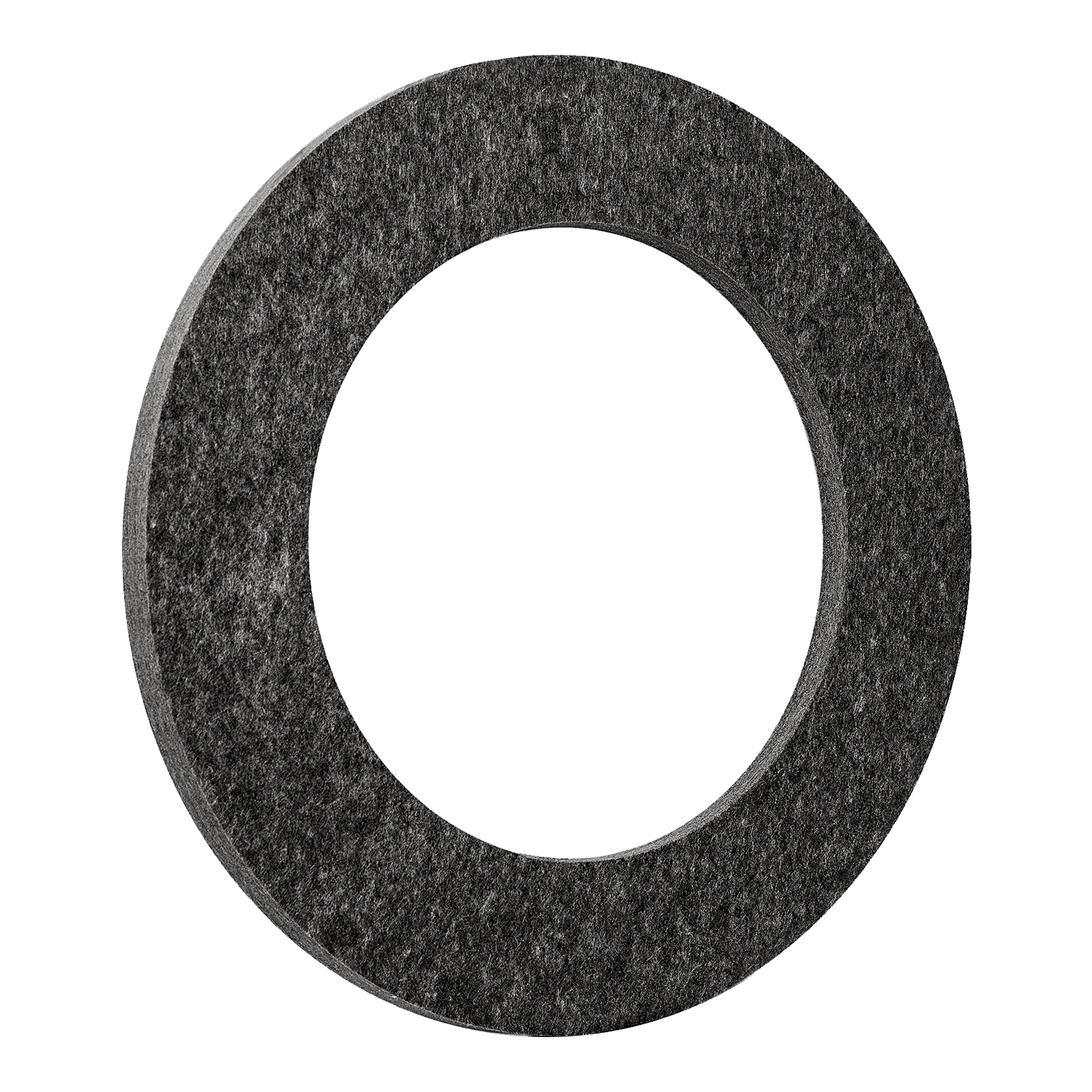 Das Bild zeigt das Produkt "Karella Ultimo Steeldartboard Surround". Es handelt sich um einen schwarzen, runden Schutzring für Dartscheiben.