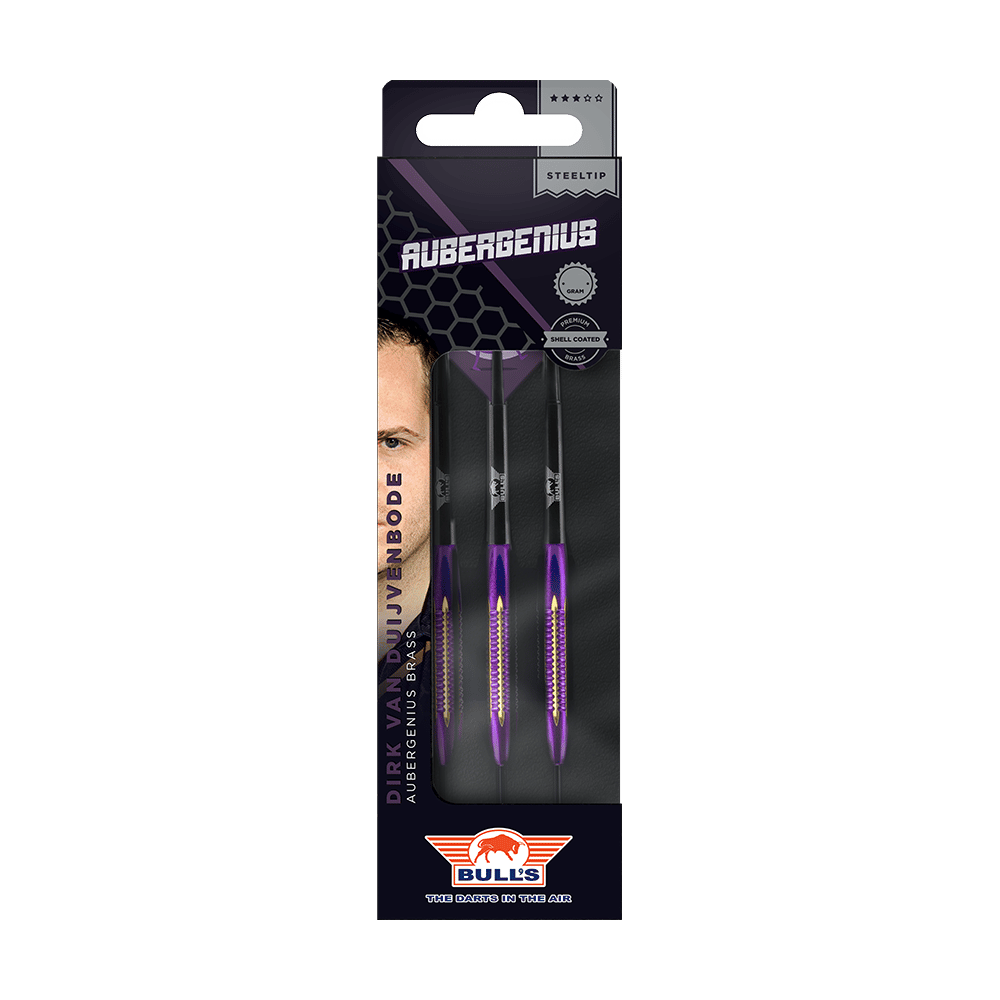 BullsNL Dirk Van Duijvenbode Shell Coated Brass Steeldarts - 21g