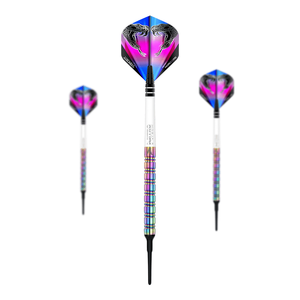Red Dragon Peter Wright Snakebite 1 Rainbow Softdarts - 18 g