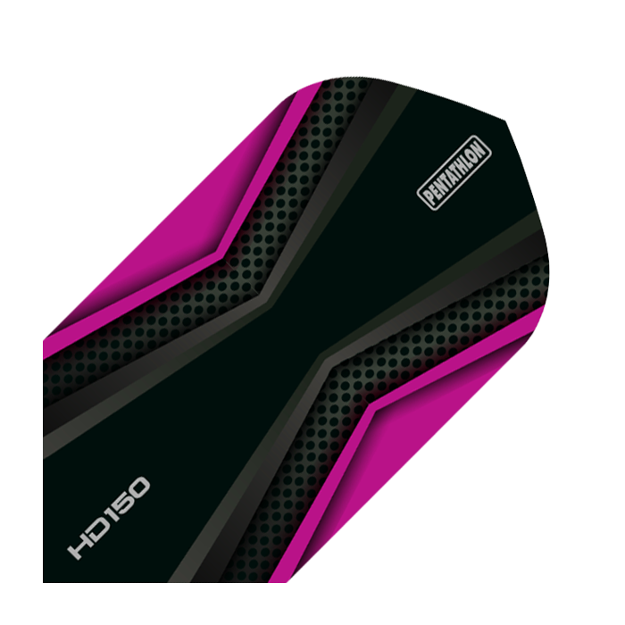 HD 150 Pentathlon Flights Black/Magenta Slim