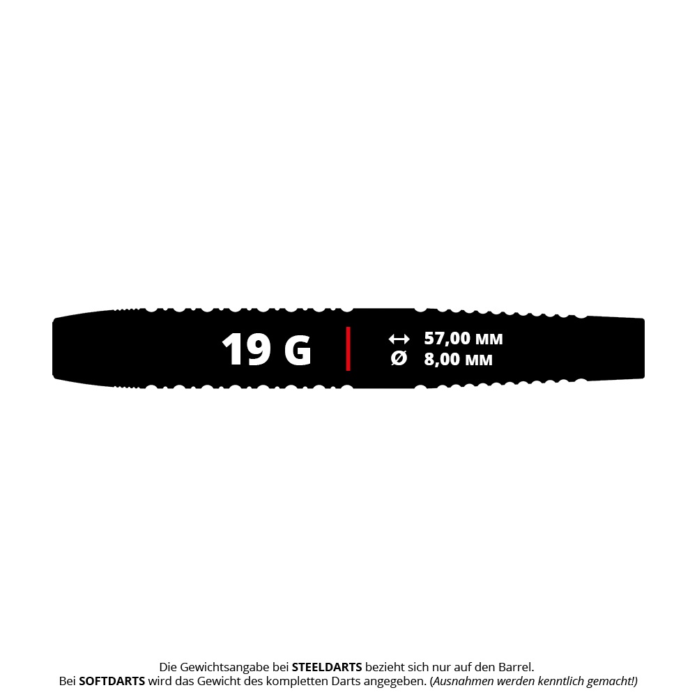 Auf dem Bild sind die Target Luke Littler Brass Softdarts - 19g abgebildet. Diese Softdarts sind ideal für Dartspieler und Fans von Luke Littler.