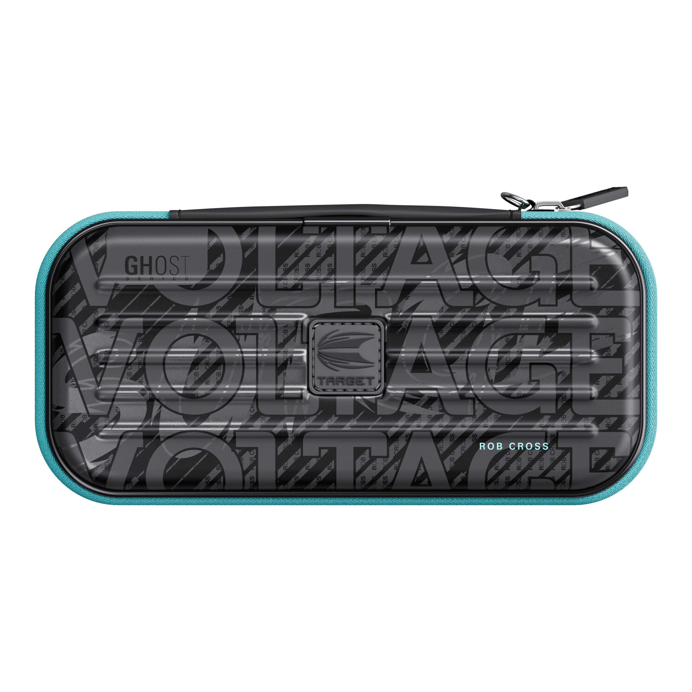 Takoma Ghost Series Rob Cross Dartcase Zu sehen ist das Takoma Ghost Series Rob Cross Dartcase. Es hat ein modernes Design und schützt Dartpfeile unterwegs.