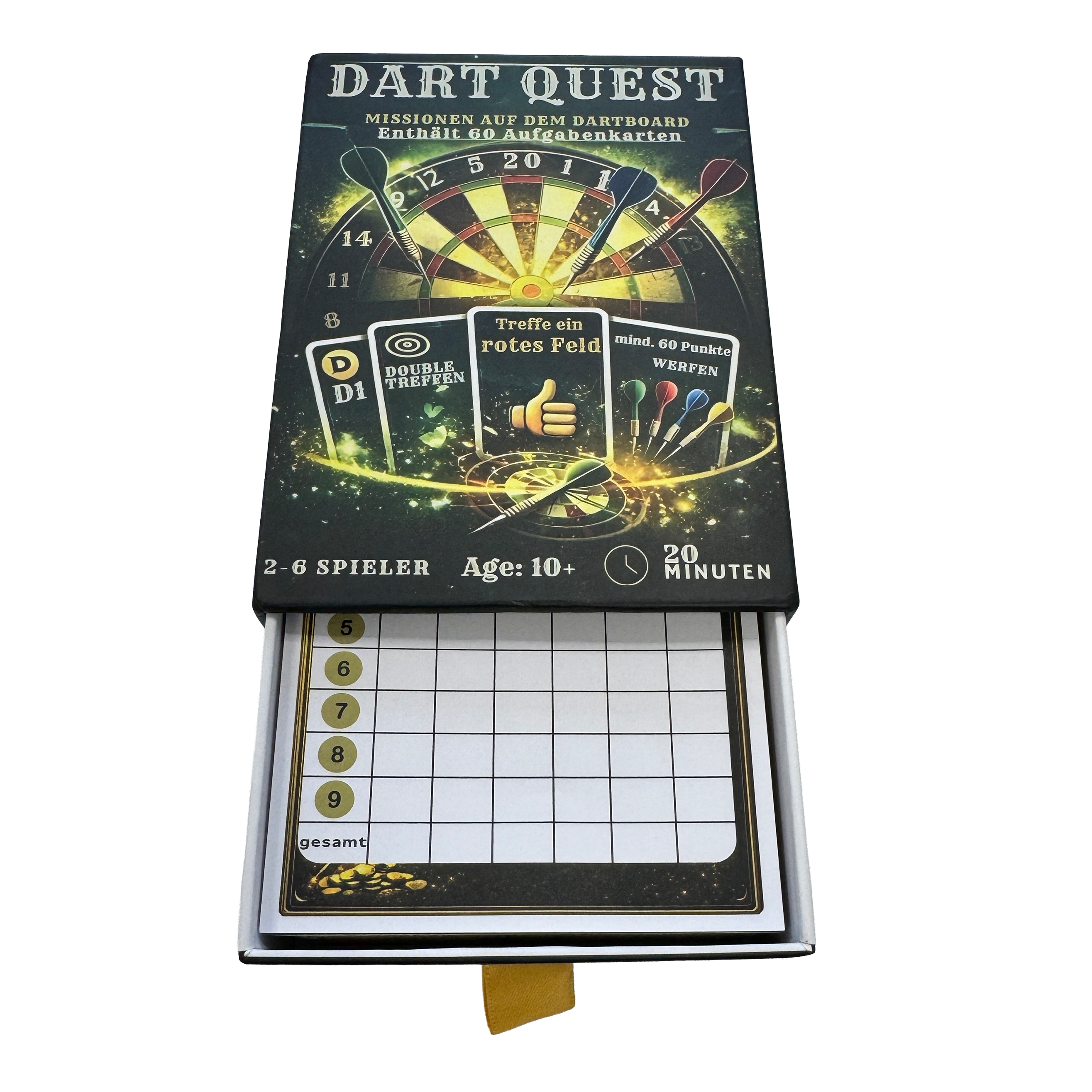 Dart Quest Kartenspiel Dart Quest Kartenspiel
