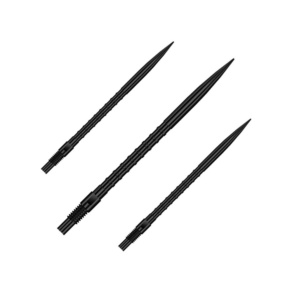 Harrows Quick Point Heavy Metal Dartspitzen - Schwarz