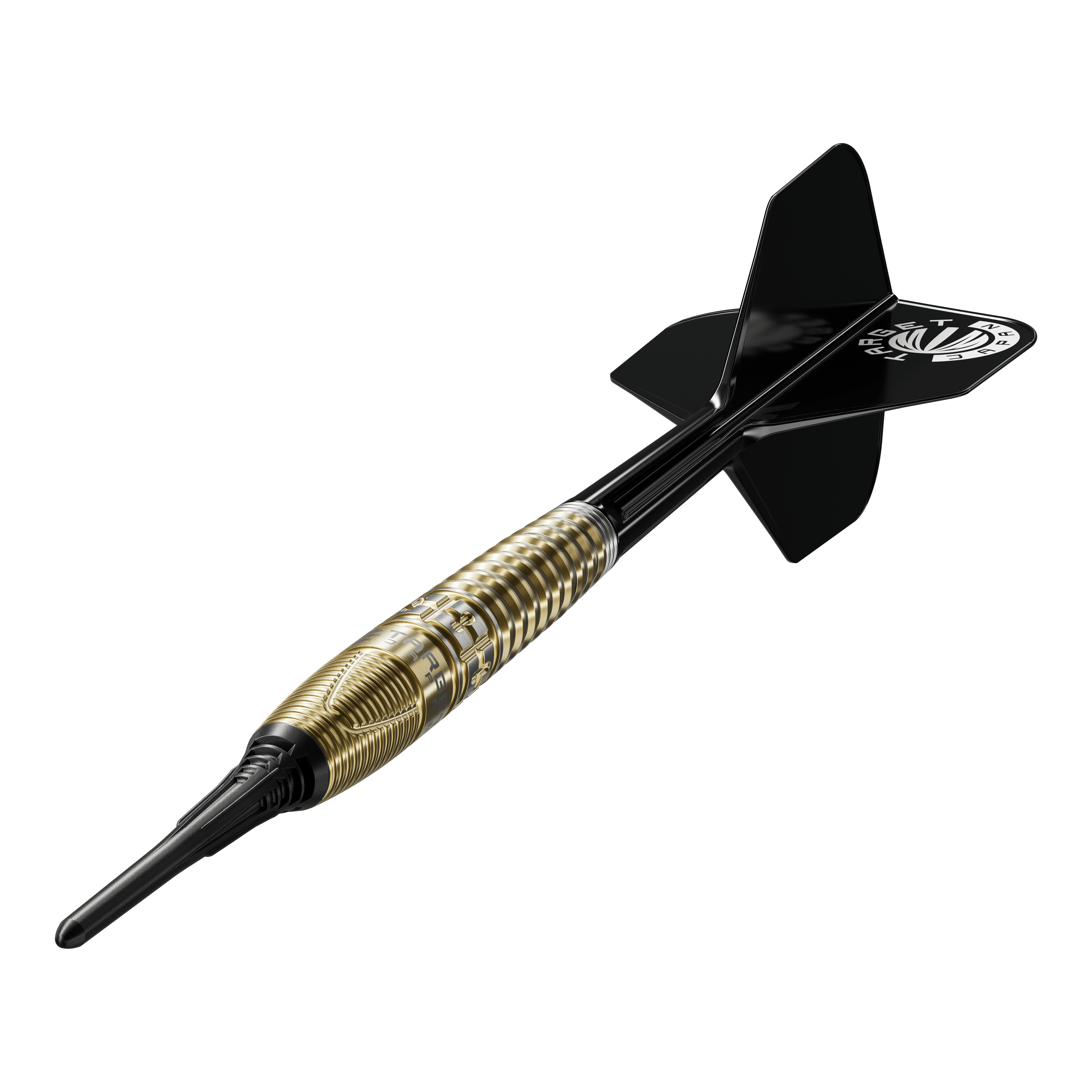 Auf dem Bild sind die Target Japan Prime Series Harith Lim HotShot GEN3 Softdarts - 18g. Sie sind für professionelle Spieler entwickelt worden.
