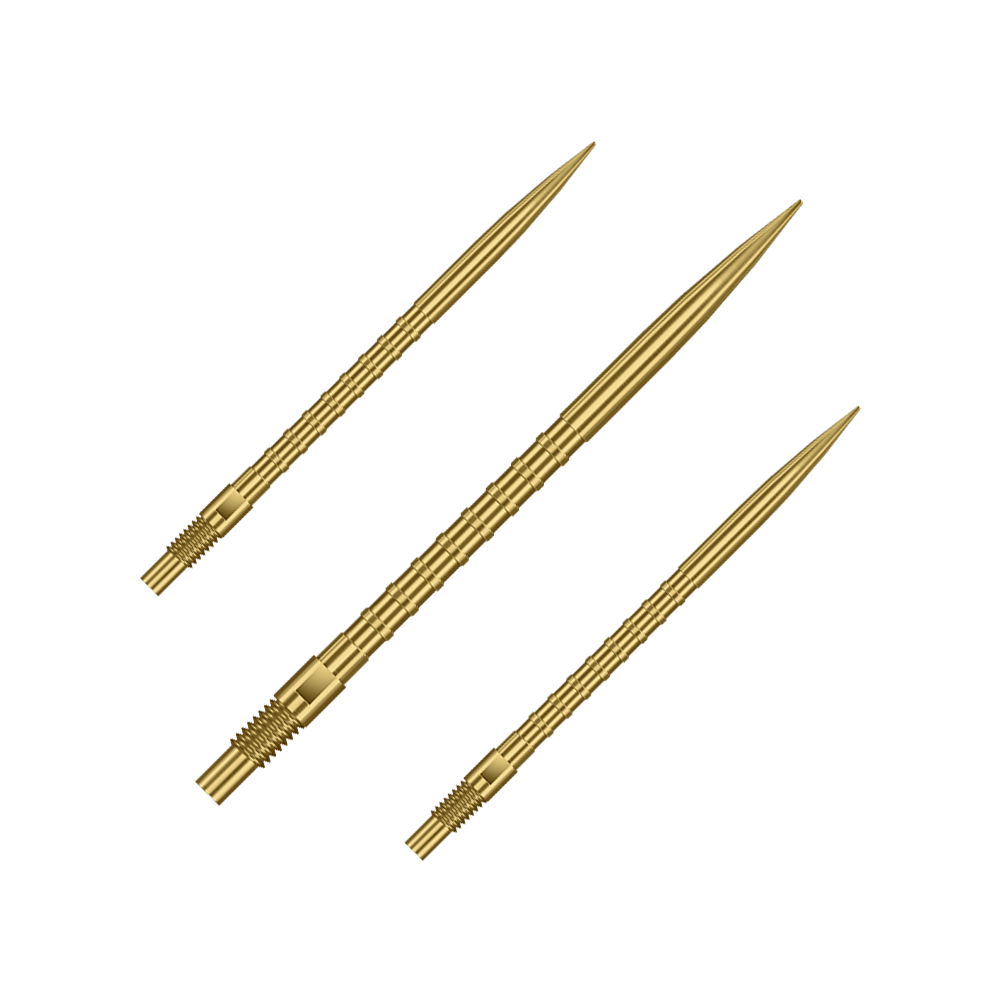 Harrows Quick Point Heavy Metal Dartspitzen - Gold