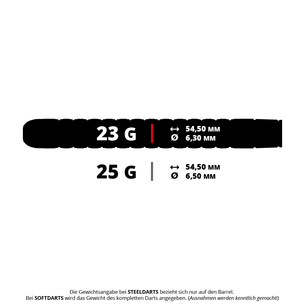 GOAT Fairway V1 Tungsten Steeldarts