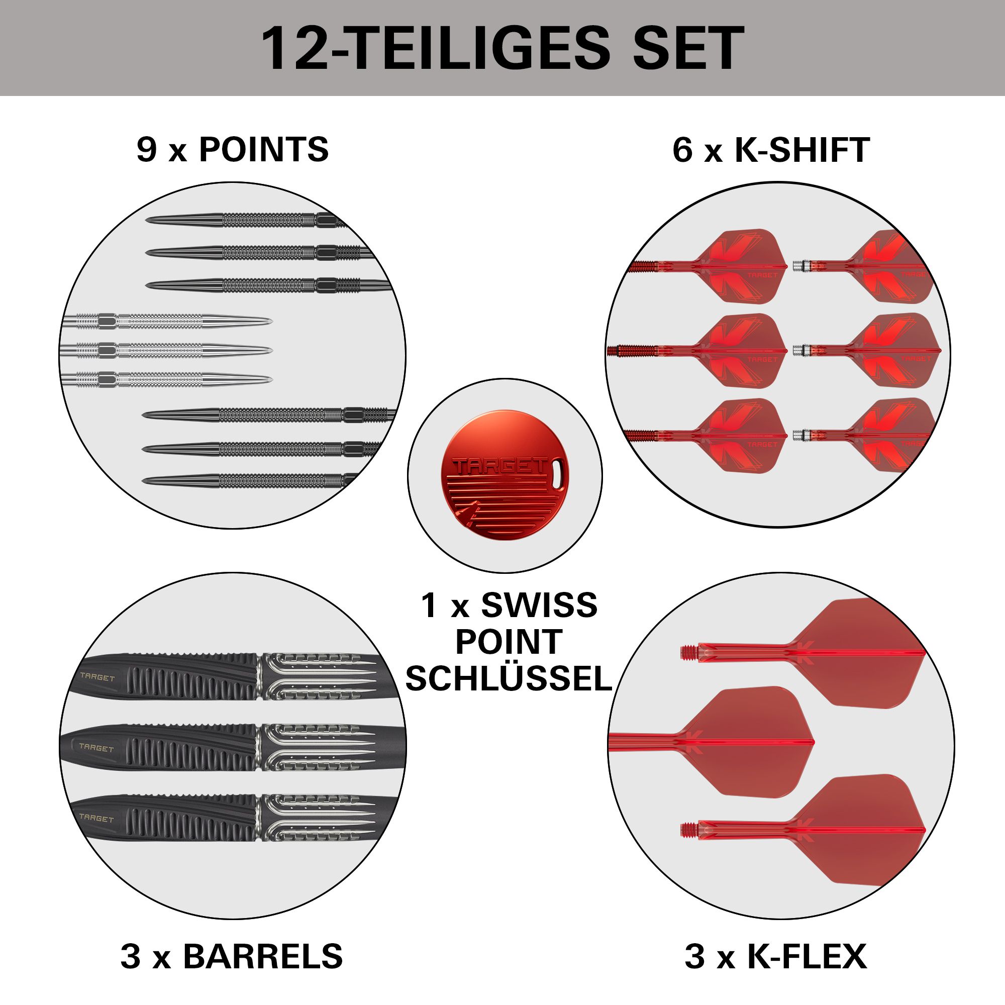 Target Shift Swiss Point Steeldarts 