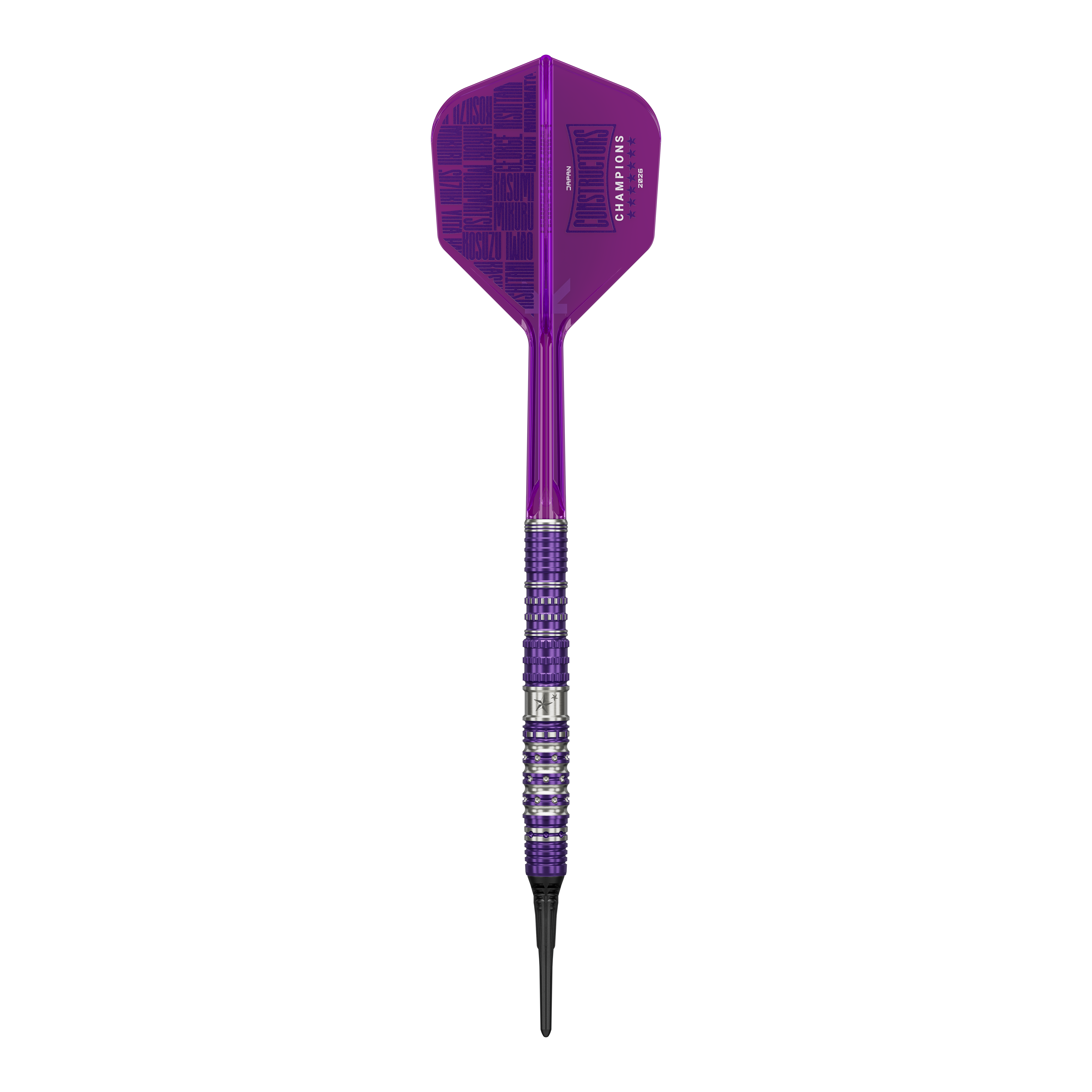 Target Japan Sirius GEN4 Constructors Champions Limited Darts mit 21g. Auf dem Bild ist das Dart-Set als Produkt aus der limitierten Edition zu sehen.
