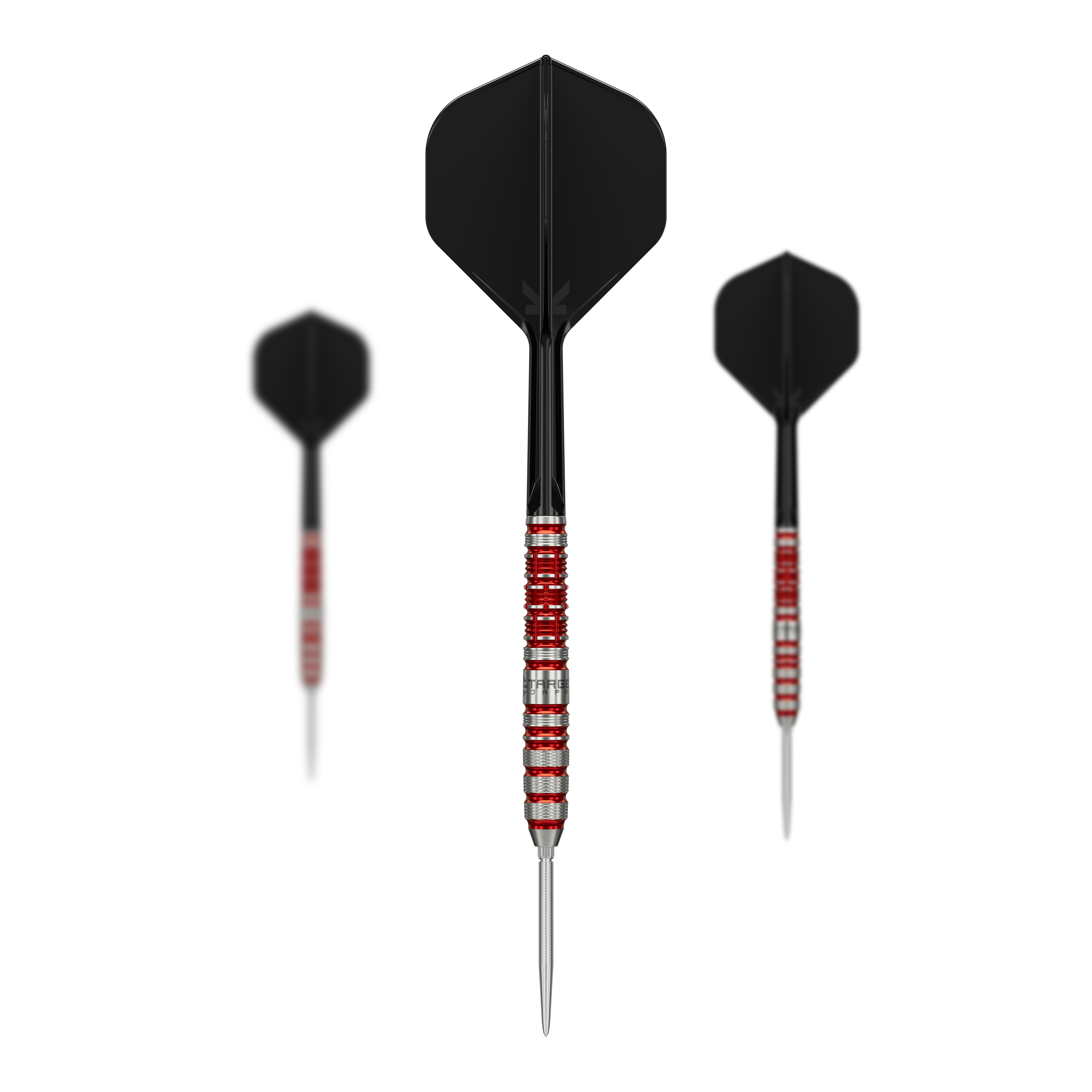 Target Japan Black Marque Spinel Swiss Point Steeldarts - 23g Hier sieht man das Set der Target Japan Black Marque Spinel Swiss Point Steeldarts - 23g. Das Set besteht aus mehreren hochwertigen Pfeilen für das Dartspiel.