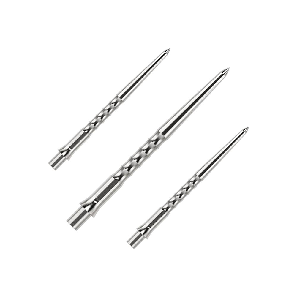 Caliburn System Steeldartspitzen - Ripple - NoLip - Silber | 32 mm | 8 ...