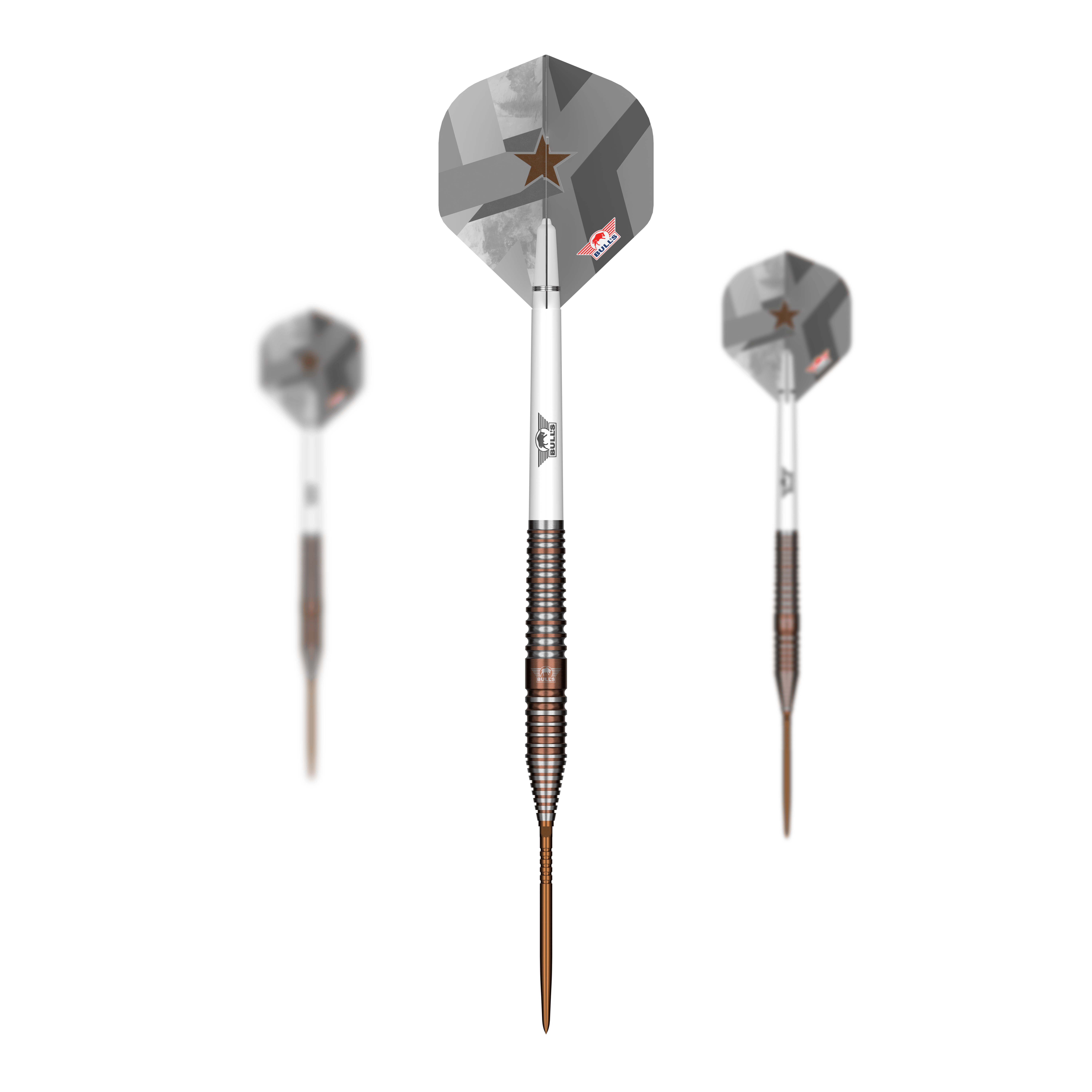 Bulls NL Max Hopp E5 Convertible Point Steeldarts Bulls NL Max Hopp E5 Convertible Point Steeldarts