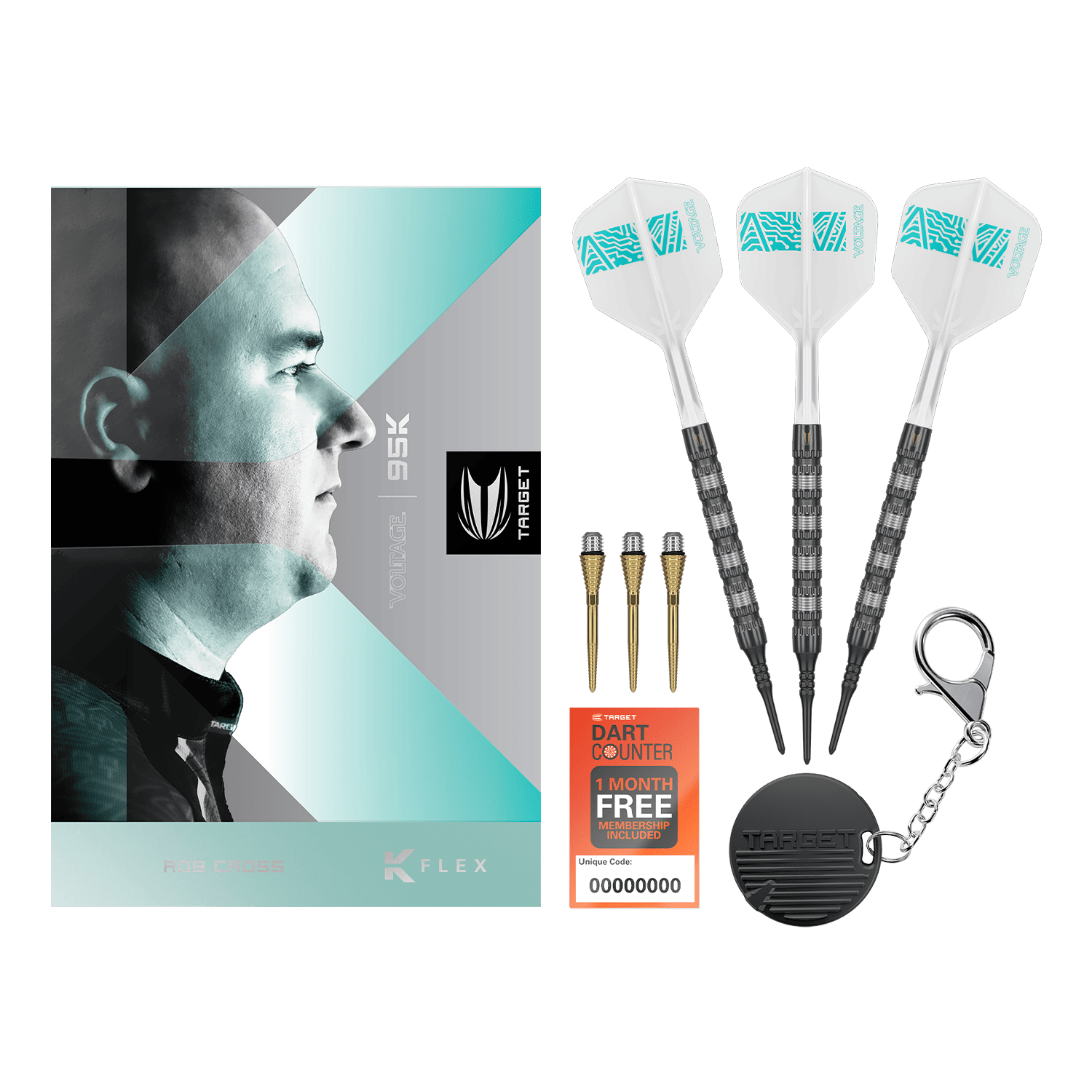 Target Rob Cross 95K Softdarts