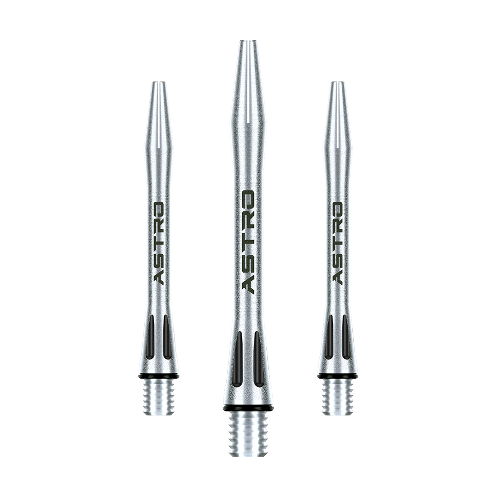 Winmau Astro Aluminium Shafts - Schwarz