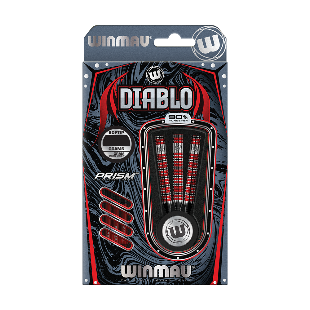 Winmau Diablo Parallel Softdarts - 20g