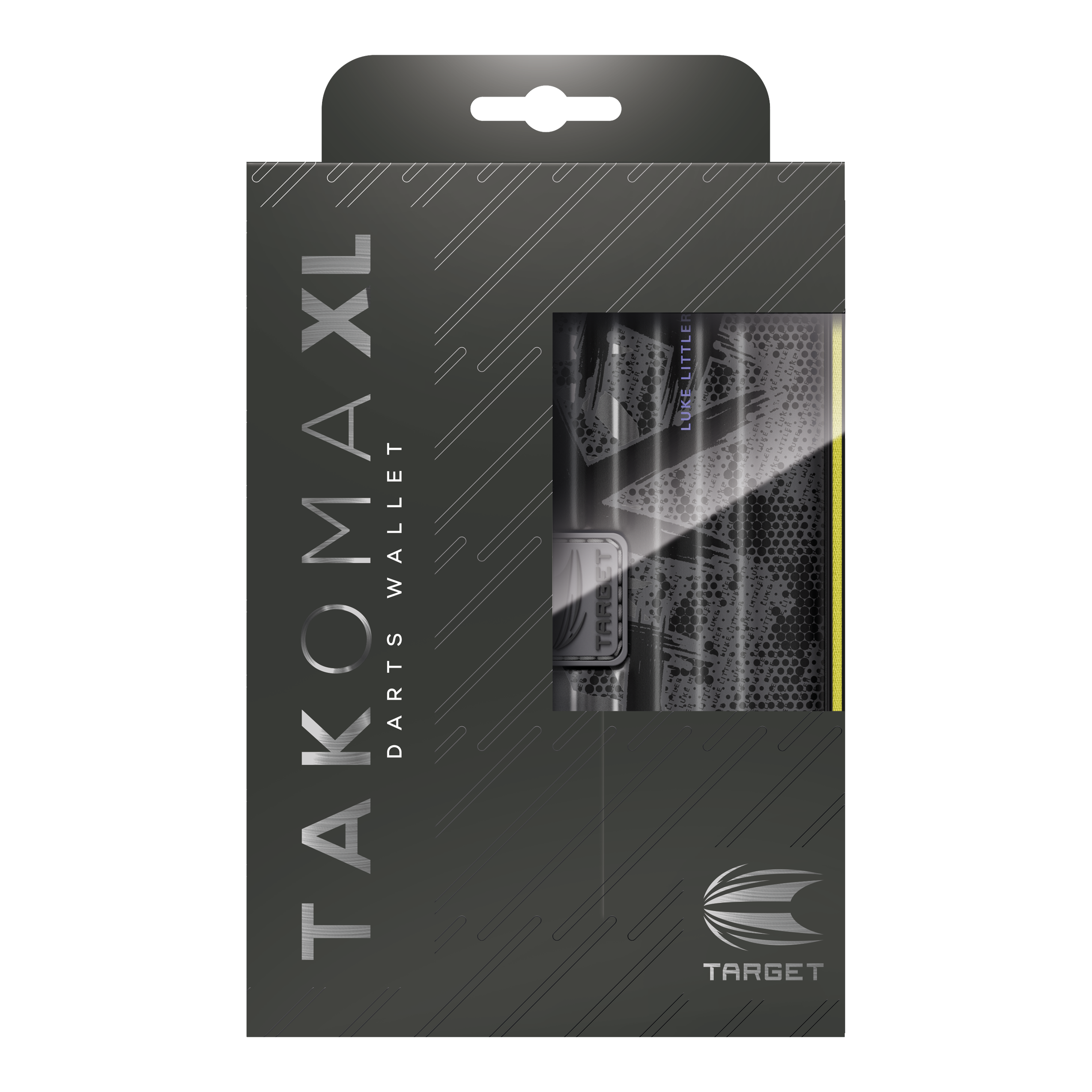 Takoma XL Ghost Series Luke Littler Dartcase Dieses Bild stellt das Takoma XL Ghost Series Luke Littler Dartcase dar. Es handelt sich um ein extra großes Dartcase für Darts und Zubehör.