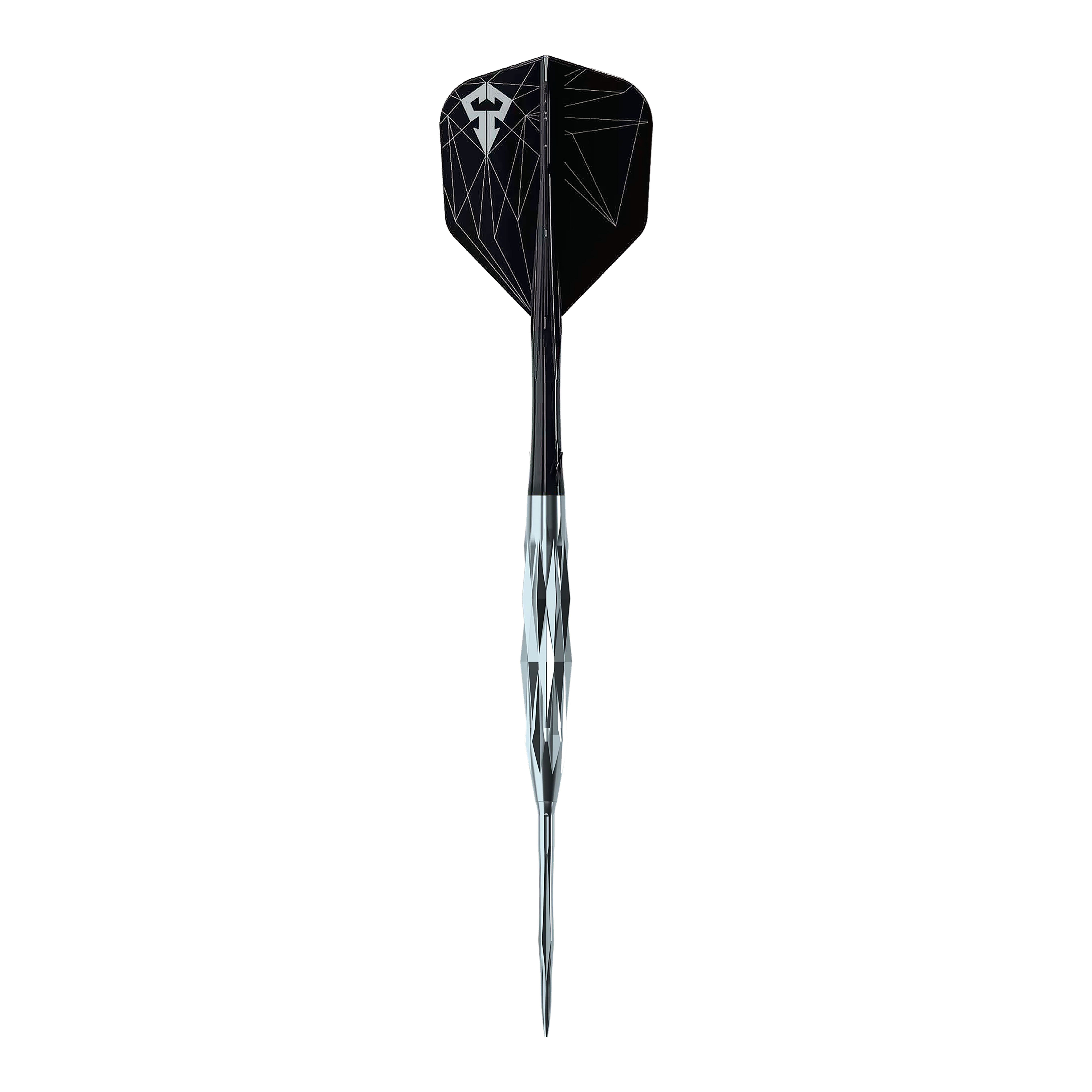Das Bild zeigt die Caliburn Starships Series Hyperion Steeldarts mit einem Gewicht von 22 Gramm. Diese Darts bieten eine hochwertige Verarbeitung.