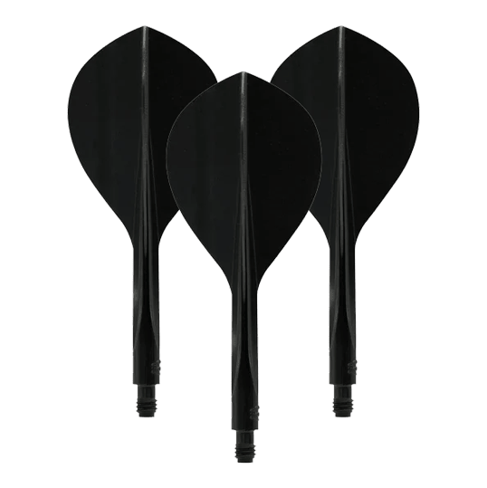 Condor Axe 120 Flight-System Teardrop - Schwarz Hier ist das Condor Axe 120 Flight-System Teardrop in Schwarz abgebildet. Es handelt sich um einen Flightsatz für Darts.