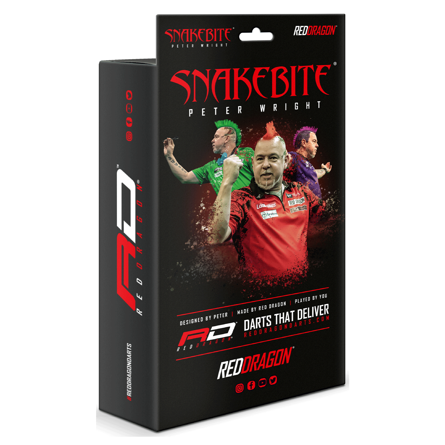 Red Dragon Peter Wright Snakebite Super Tour Darttasche