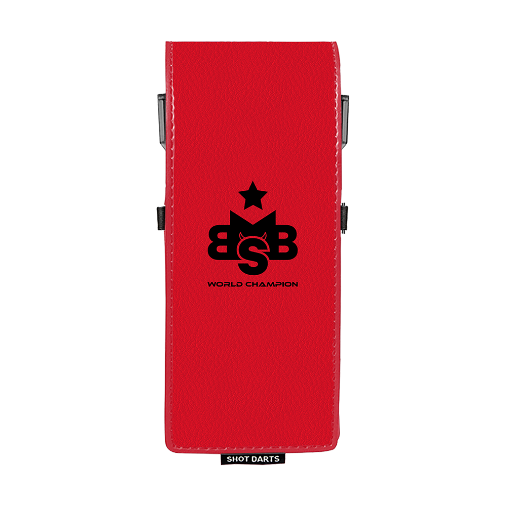 Shot Michael Smith World Champion Drop-In Dartcase - Rot