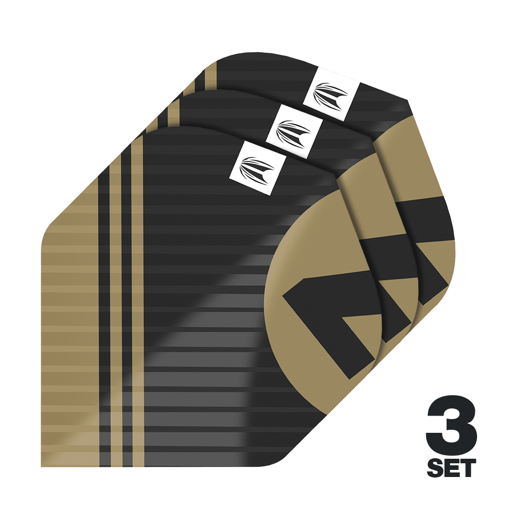 Target Pro Ultra Chicane Black No2 Standard Flights - 3 Sets Target Pro Ultra Chicane Black No2 Standard Flights - 3 Sets