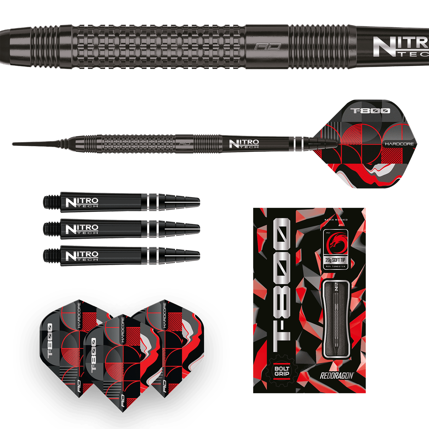 Red Dragon T800 Softdarts