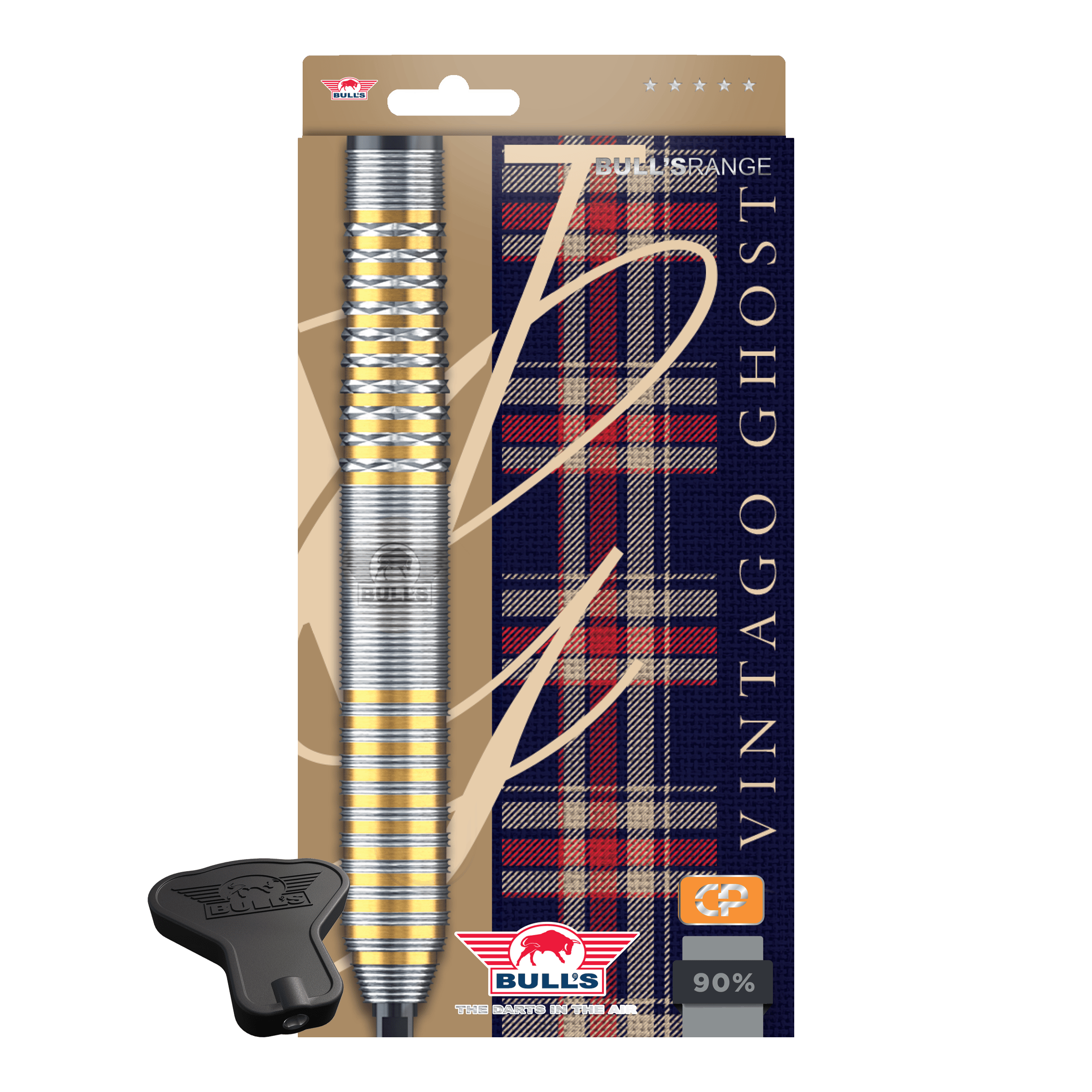 Bulls NL Vintago Ghost Convertible Points Steeldarts Zu sehen ist das Produkt Bulls NL Vintago Ghost Convertible Points Steeldarts. Die Darts zeichnen sich durch ihre Wandelbarkeit und Präzision aus.