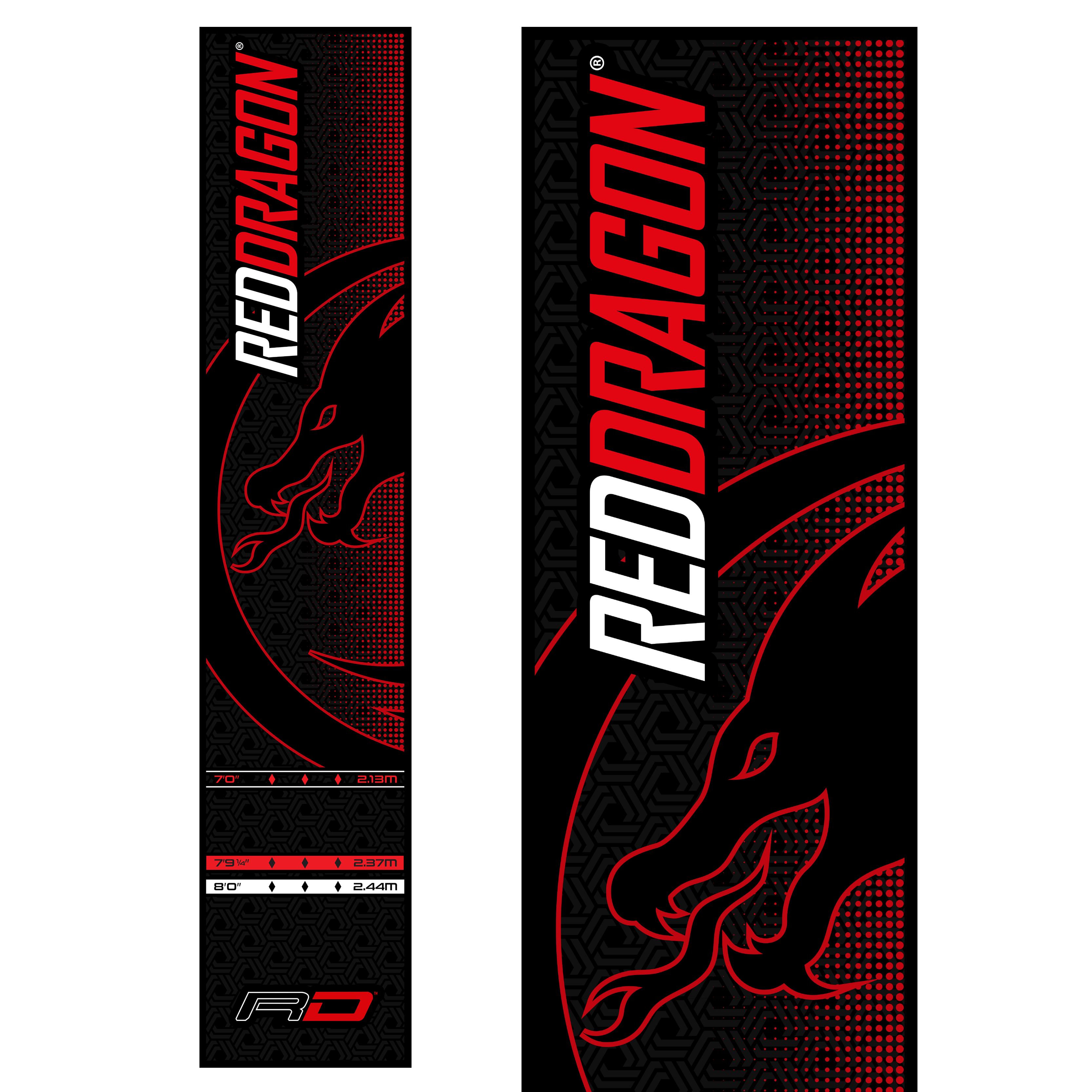 Red Dragon Soft-Feel Dart Mat Dartteppich 2024