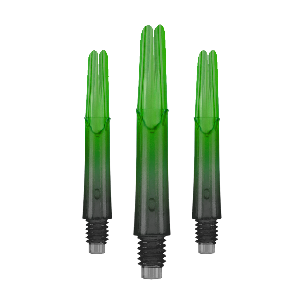 L-Style L-Shaft Locked Straight Natural9 TwoTone Shafts - Grün 190