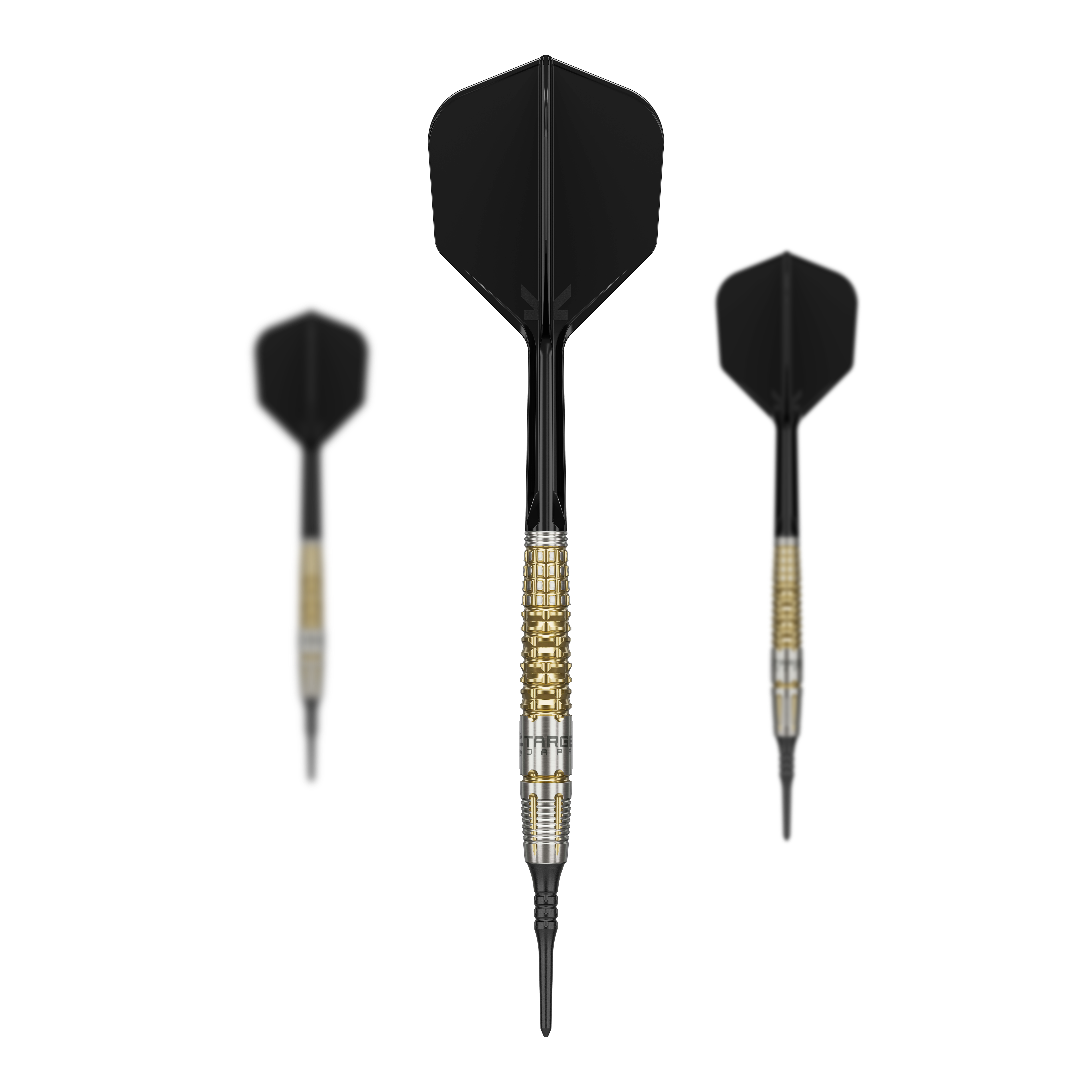 Target Japan Black Marque Warrior Softdarts - 18,5g Target Japan Black Marque Warrior Softdarts - 18,5g