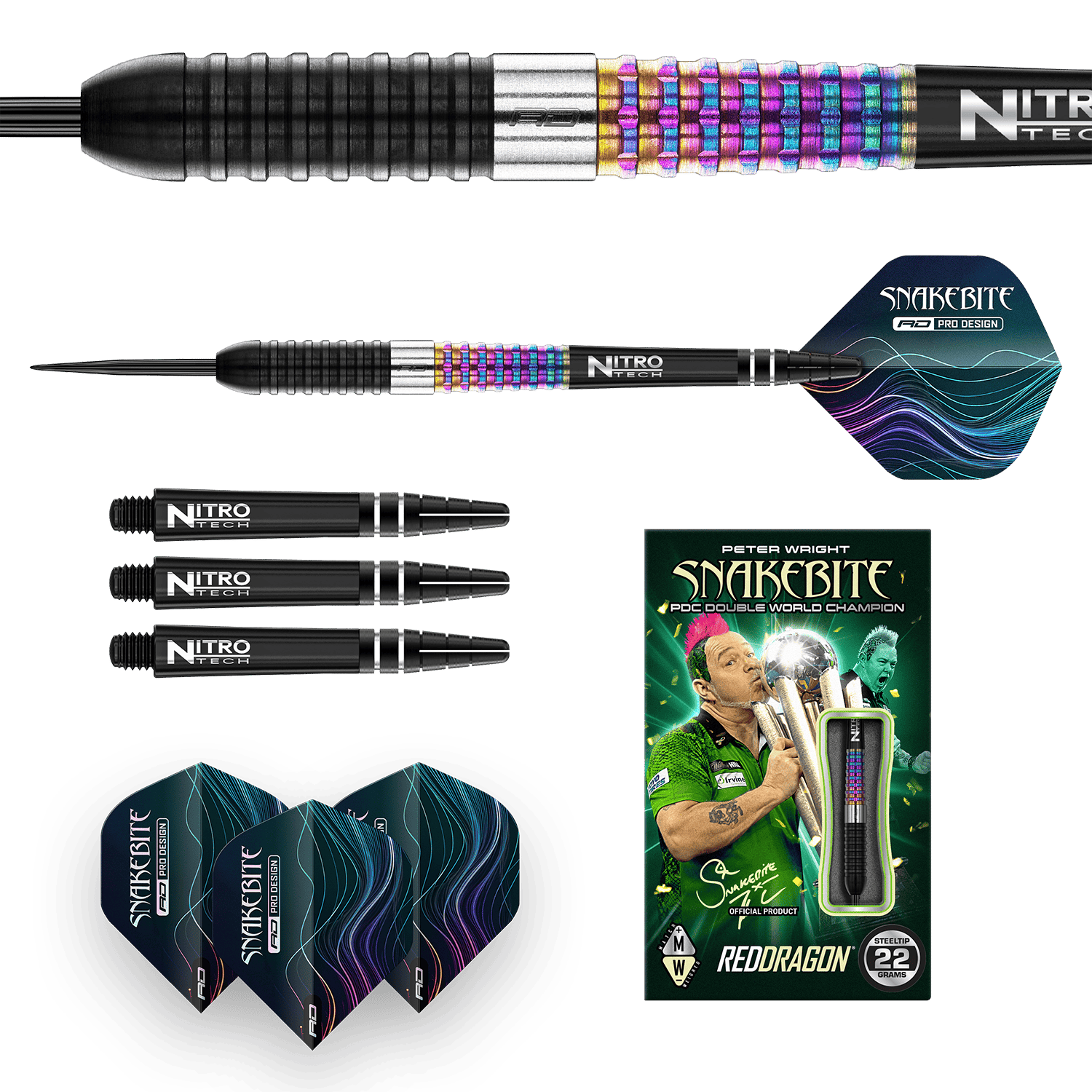 Red Dragon Peter Wright Corra Steeldarts