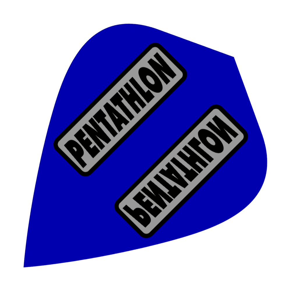 Pentathlon Kite Flights - Blau