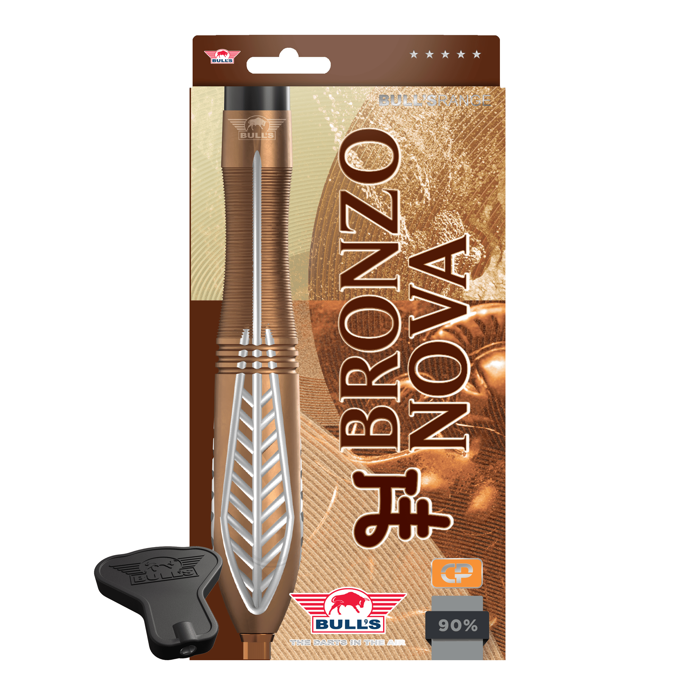 Bulls NL Bronzo Nova Convertible Point Steeldarts Bulls NL Bronzo Nova Convertible Point Steeldarts