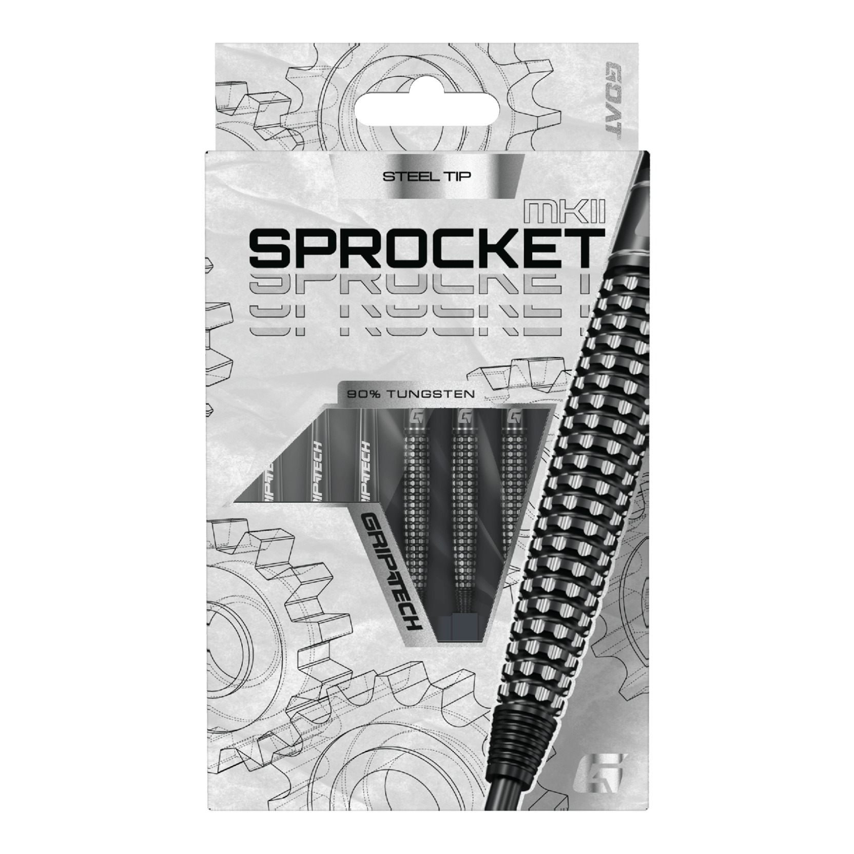 GOAT Sprocket MKII Torpedo Steeldarts GOAT Sprocket MKII Torpedo Steeldarts sind auf diesem Bild dargestellt. Sie zeichnen sich durch ihre besondere Form und Verarbeitung aus.