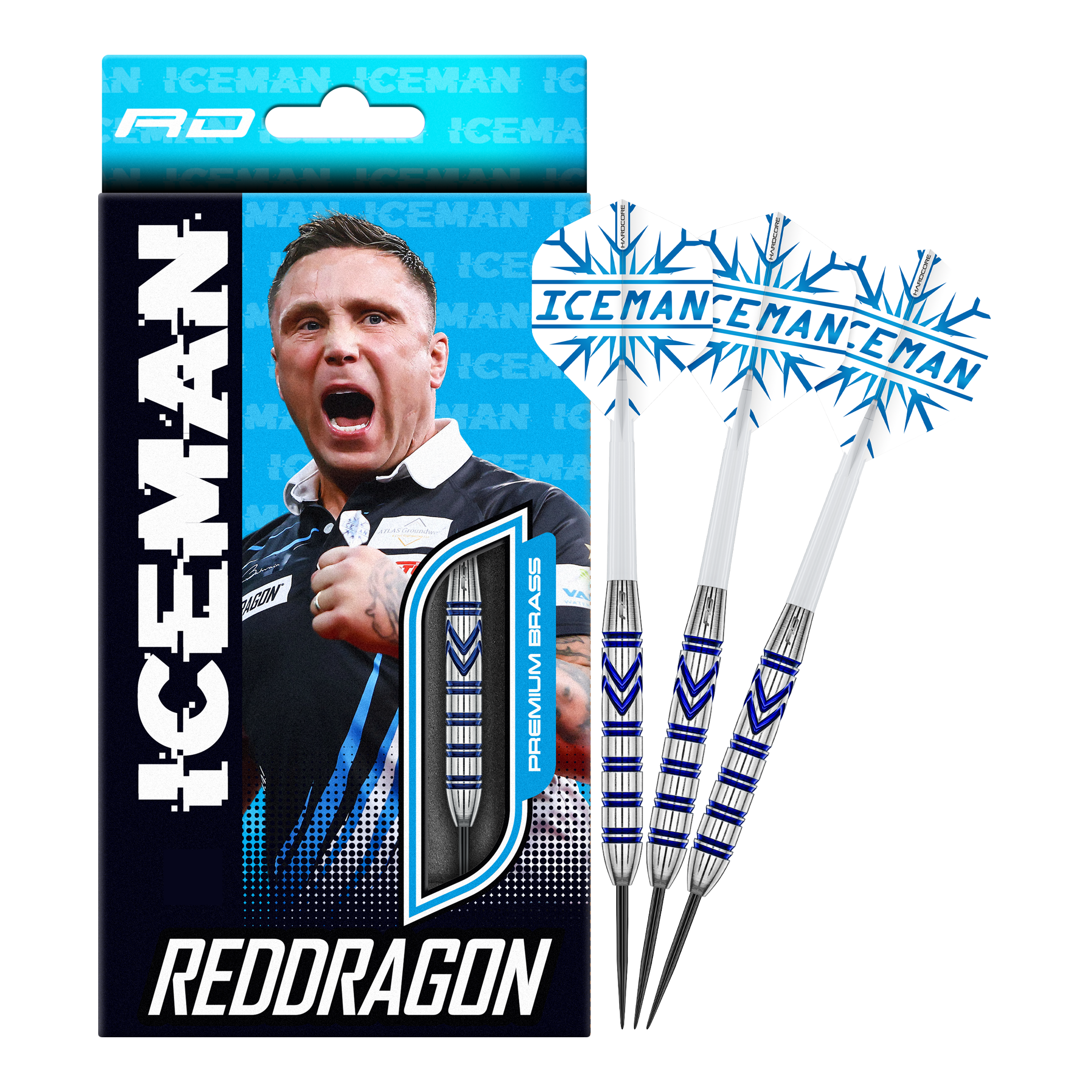 Red Dragon Gerwyn Price Brass Steeldarts - 21 g Zu sehen sind Red Dragon Gerwyn Price Brass Steeldarts - 21 g in vollständiger Ansicht. Die Darts sind robust und für den Wettkampf entwickelt.