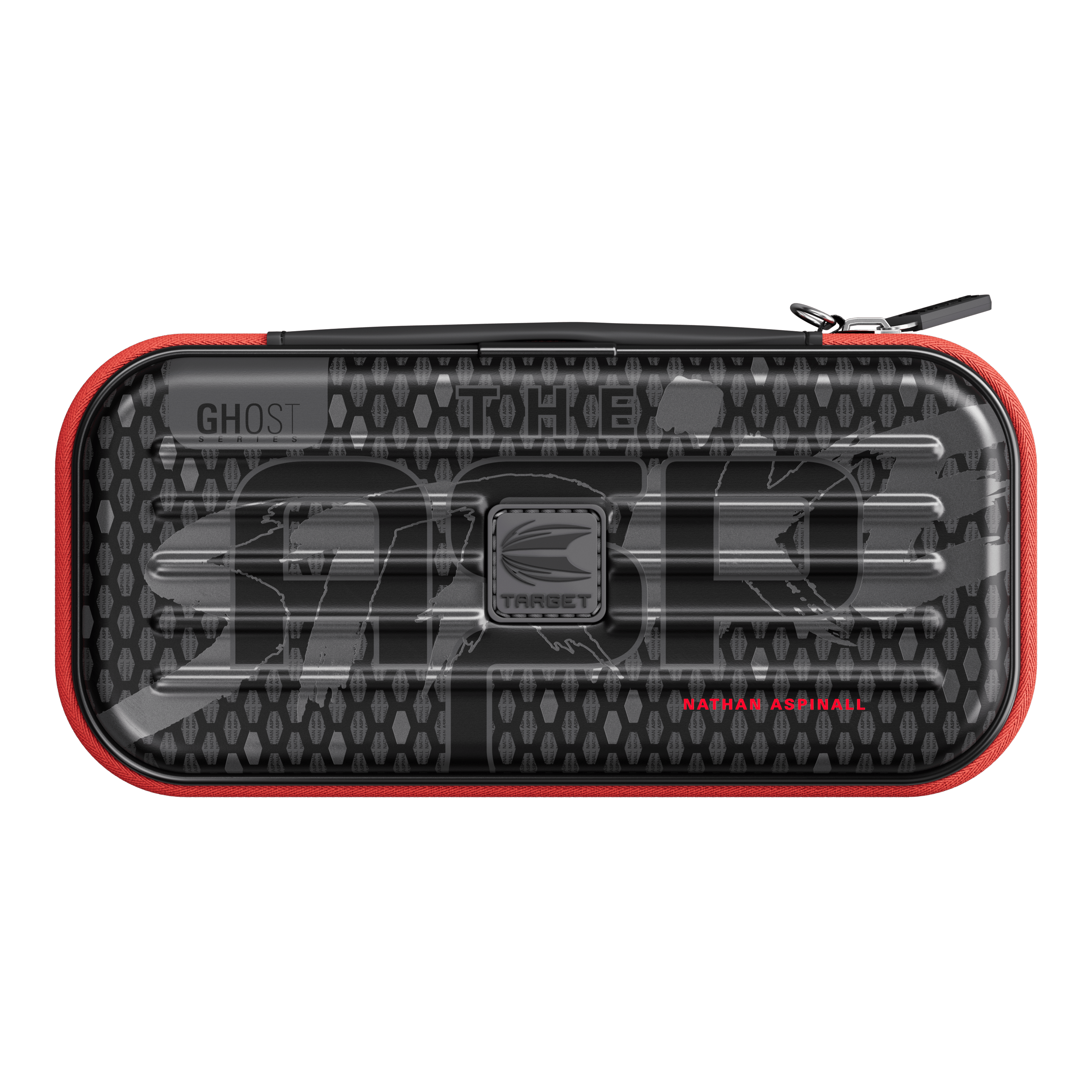 Takoma Ghost Series Nathan Aspinall Dartcase Abgebildet ist das Takoma Ghost Series Nathan Aspinall Dartcase. Das Dartcase bietet optimalen Schutz für Dartpfeile.