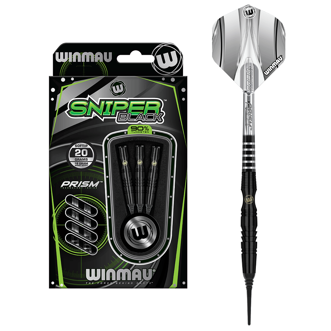 Winmau Sniper Black Softdarts