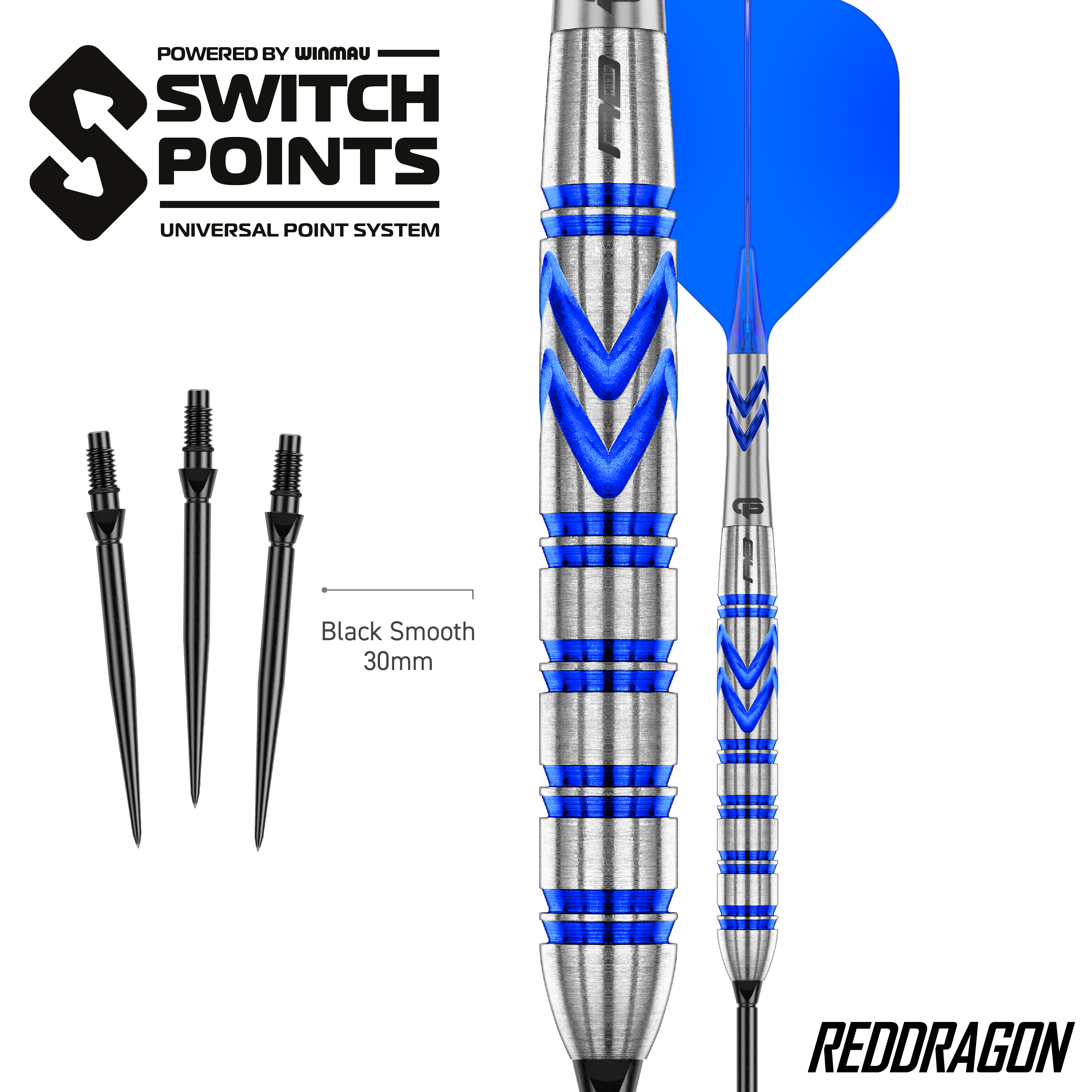 Red Dragon Gerwyn Price Blue Original Switch Point Steeldarts Die Red Dragon Gerwyn Price Blue Original Switch Point Steeldarts werden präsentiert. Sie zeichnen sich durch ihr markantes blaues Design aus.