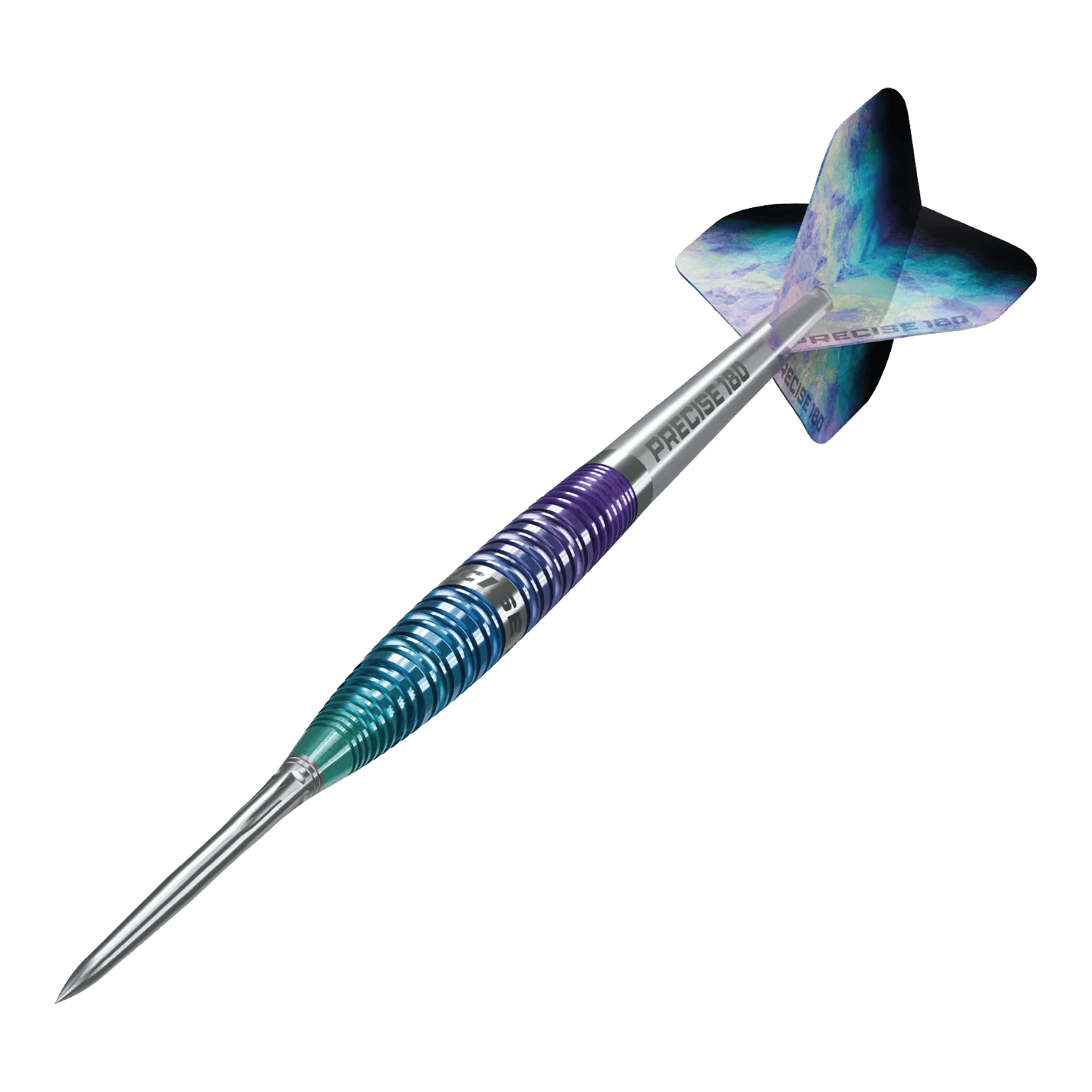 Precise 180 Northern Lights Steeldarts Abgebildet sind die Precise 180 Northern Lights Steeldarts. Die Steeldarts zeichnen sich durch ihr spezielles Design aus.