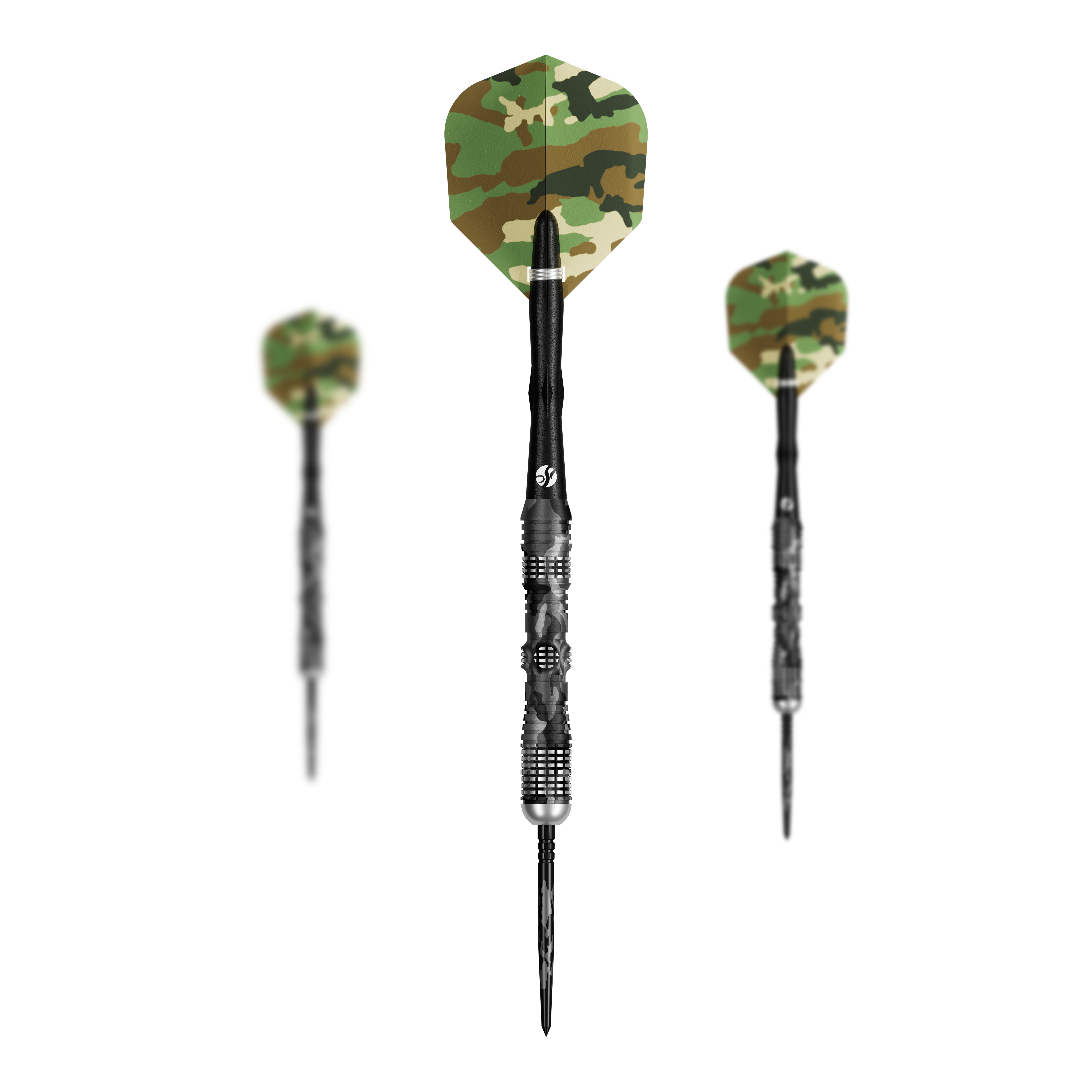 Shot Camo Longshot Turbo Point Steeldarts - 23g Shot Camo Longshot Turbo Point Steeldarts - 23g
