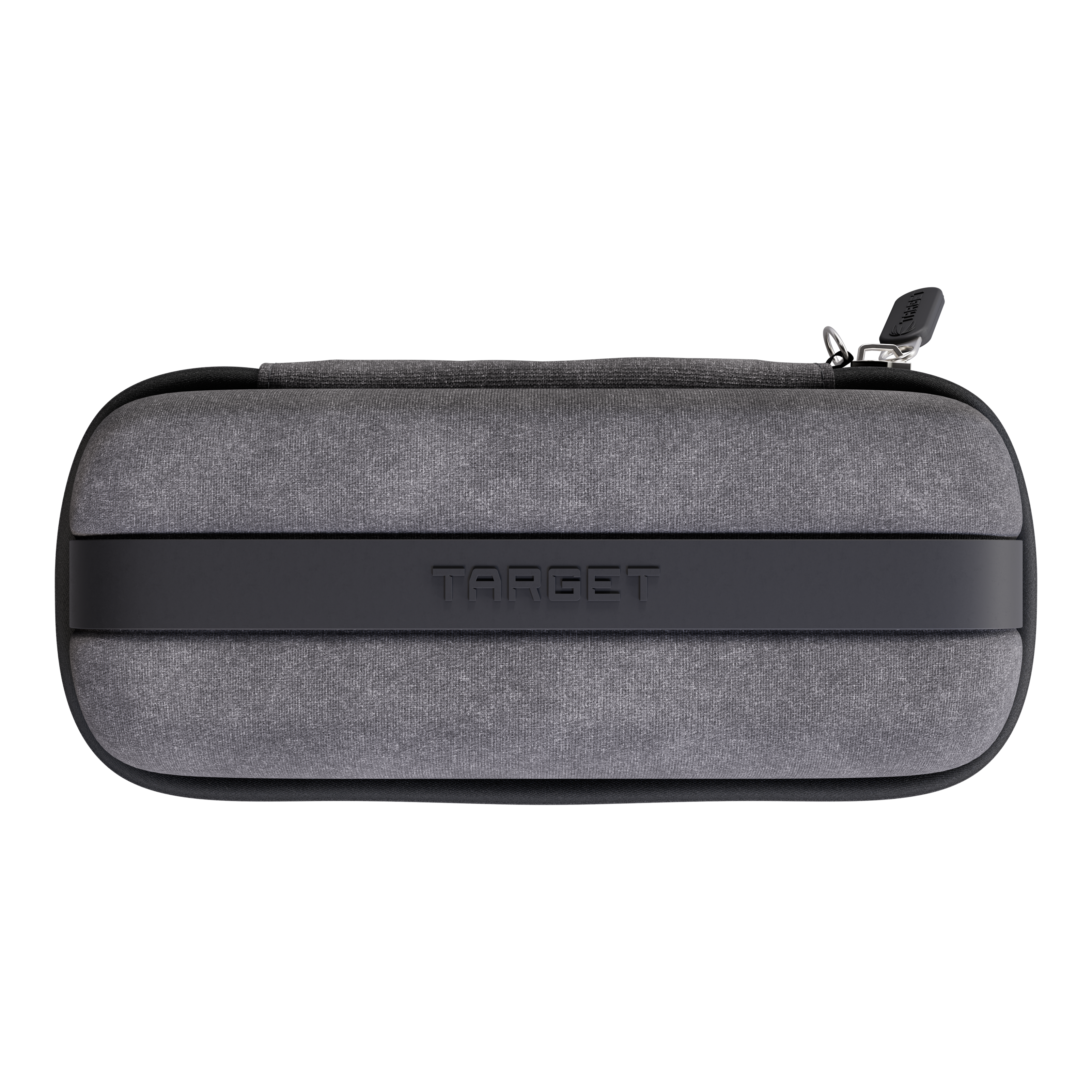 Das Bild zeigt ein Dartcase in den Farben Grau und Hellgrau. Es handelt sich um ein BOA Dartcase von Target.